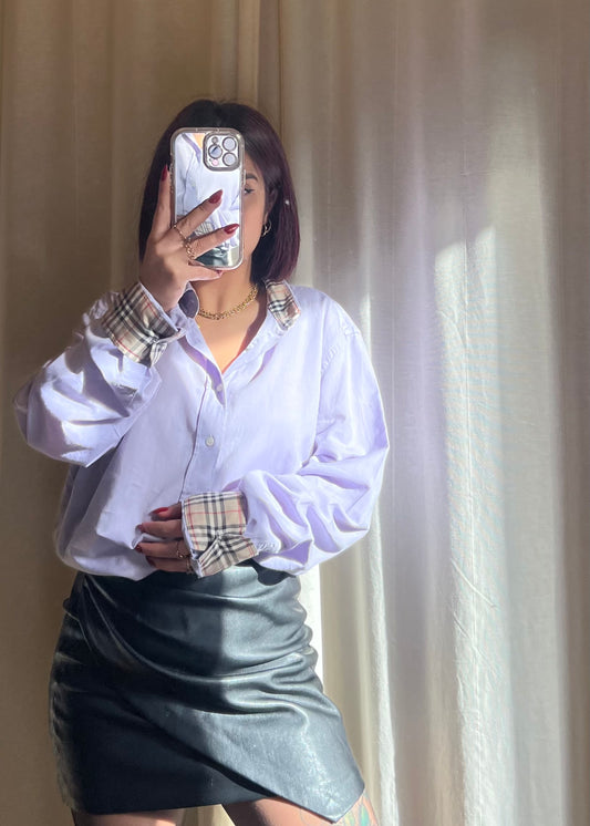 Camicia Burberry lilla