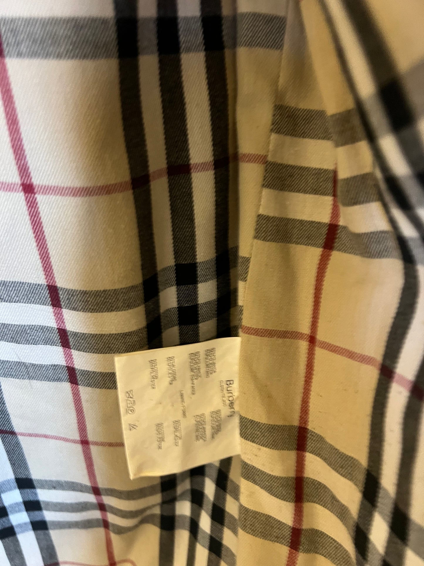 Piumino Burberry