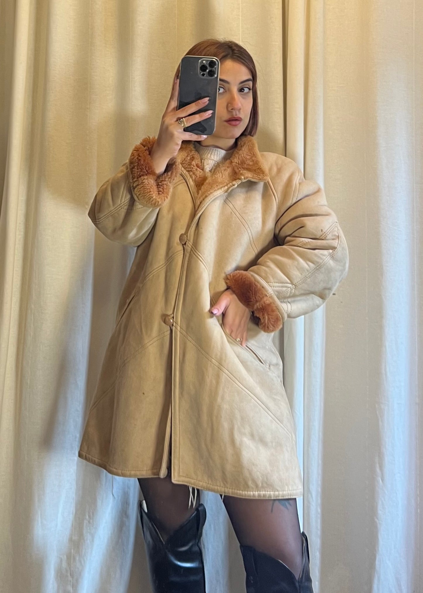 Shearling vintage