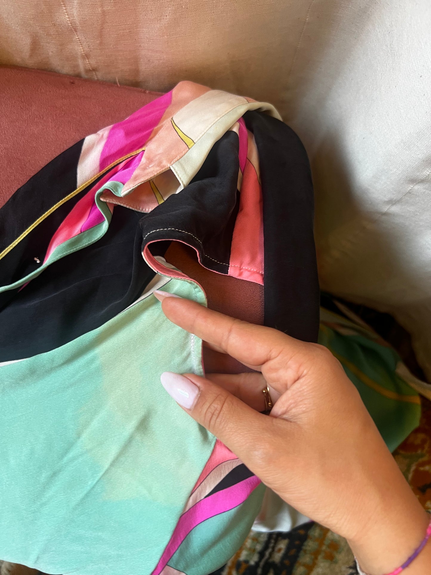 Camicia Emilio Pucci in seta