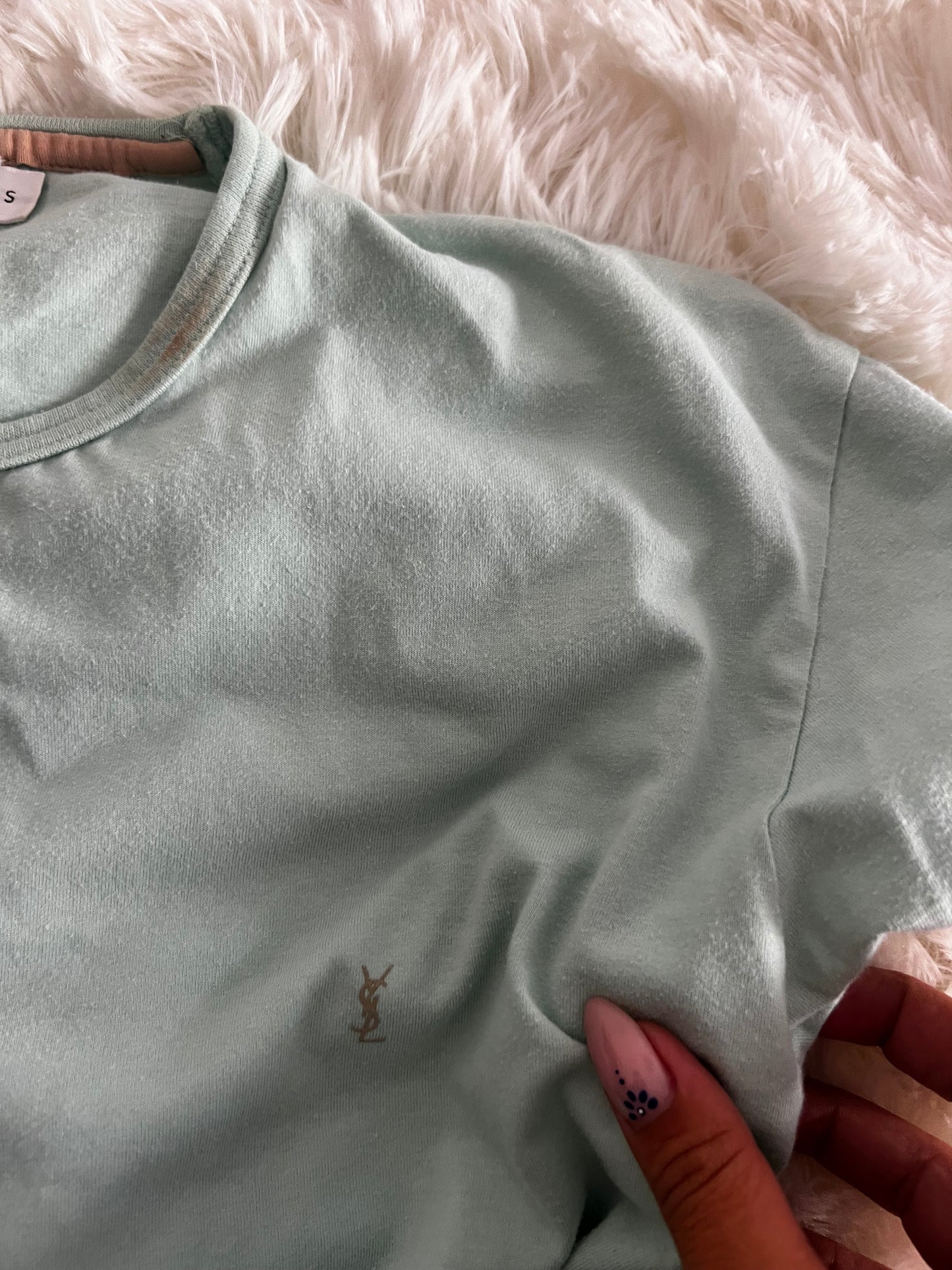 T shirt logo yves Saint Laurent