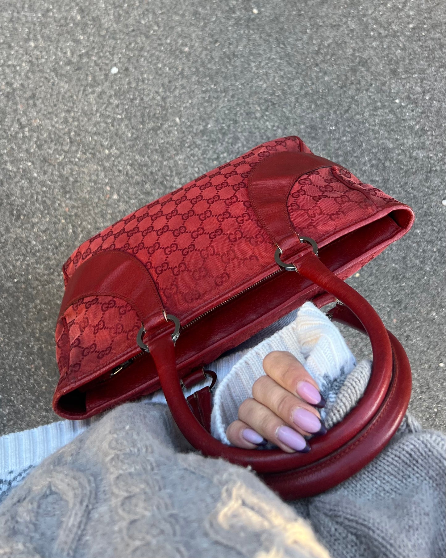 Shopper gucci rossa