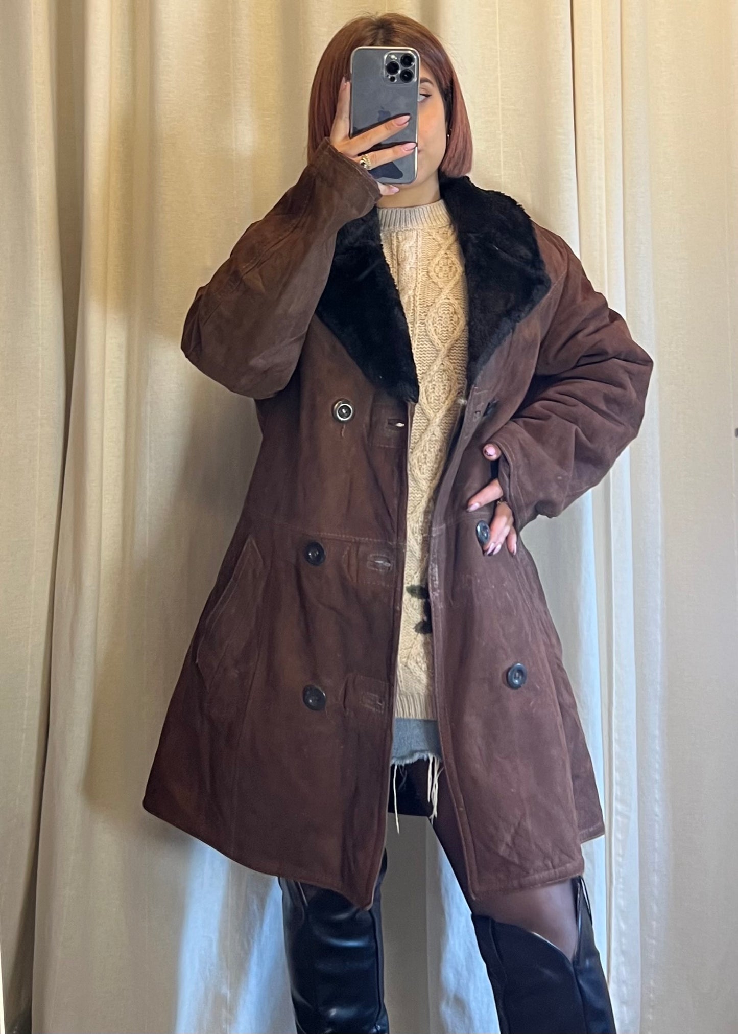 Shearling vintage