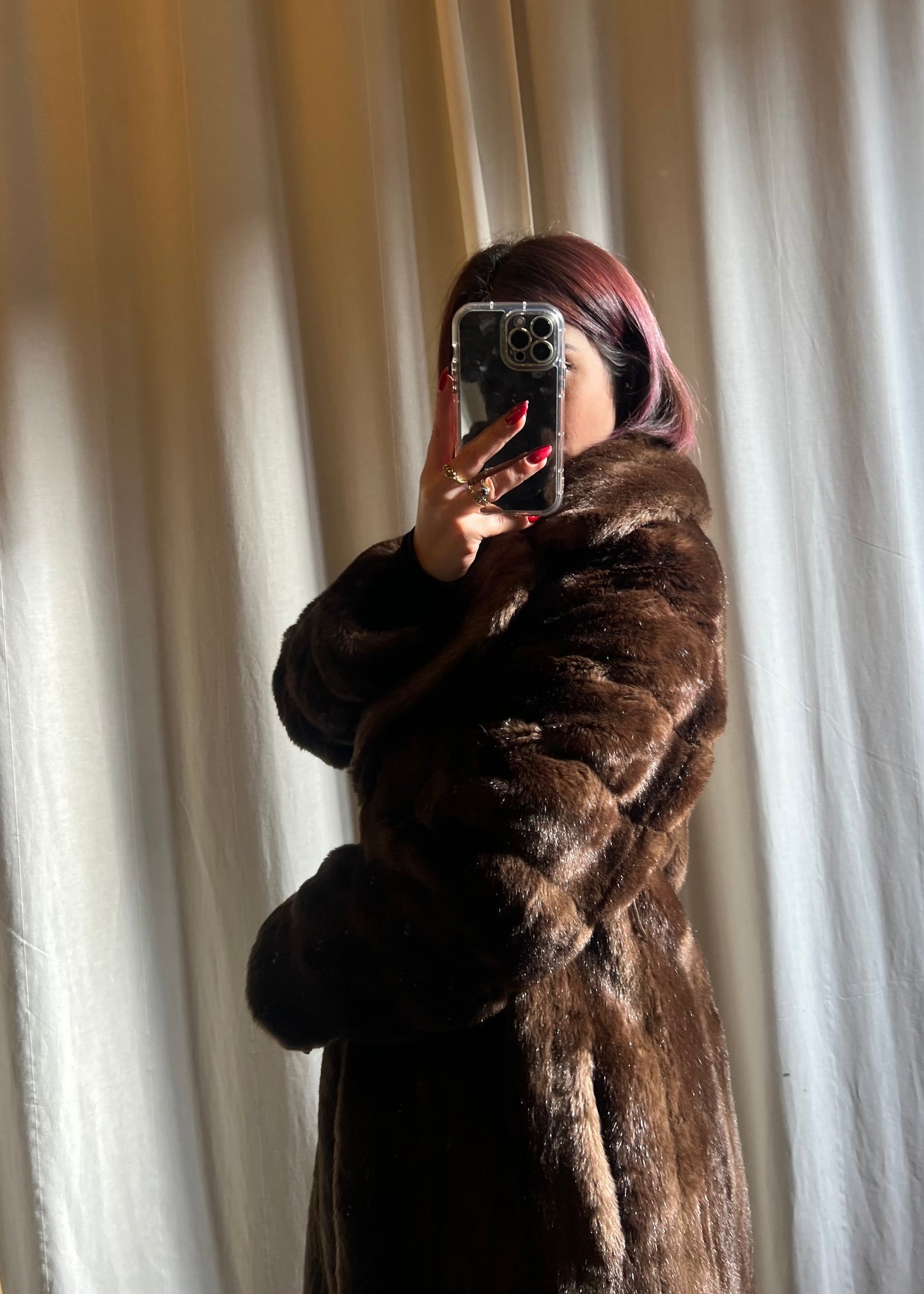 Eco pelliccia vintage