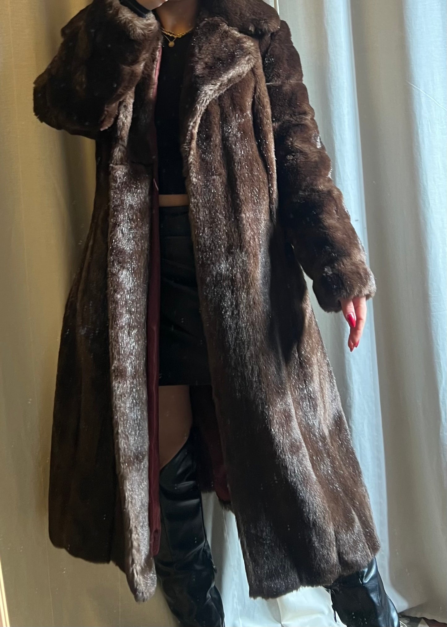 Eco pelliccia vintage