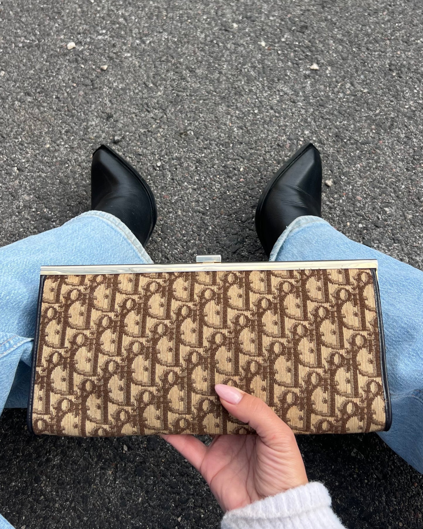 Clutch Dior vintage 1970