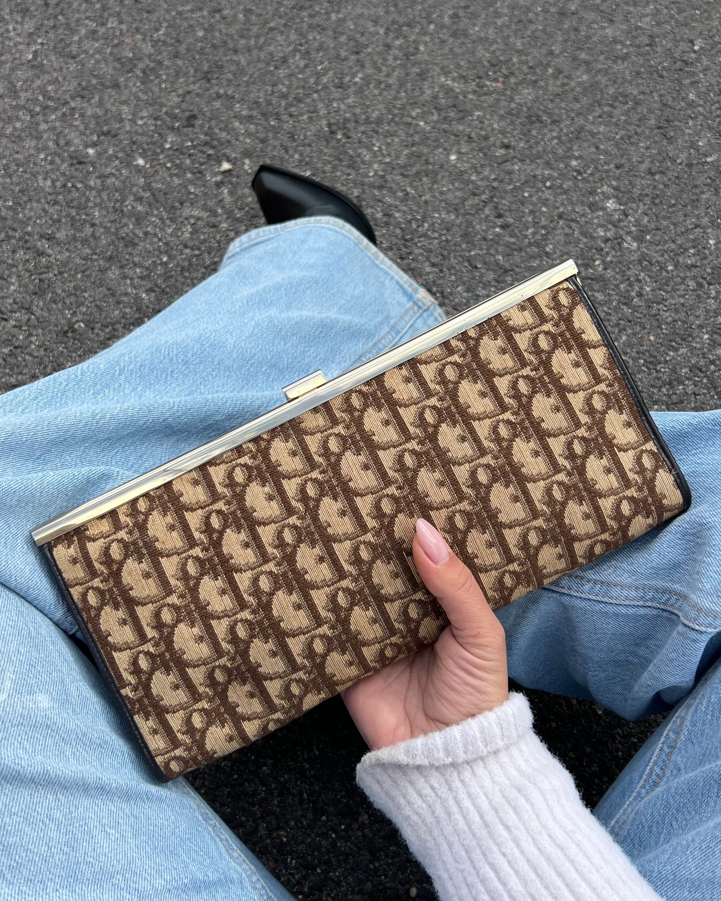 Clutch Dior vintage 1970