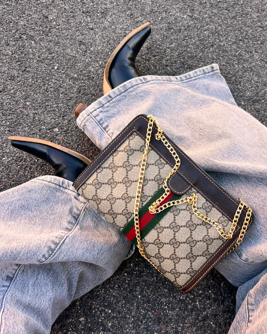 Borsa  Gucci Vintage ophidia Supreme Web