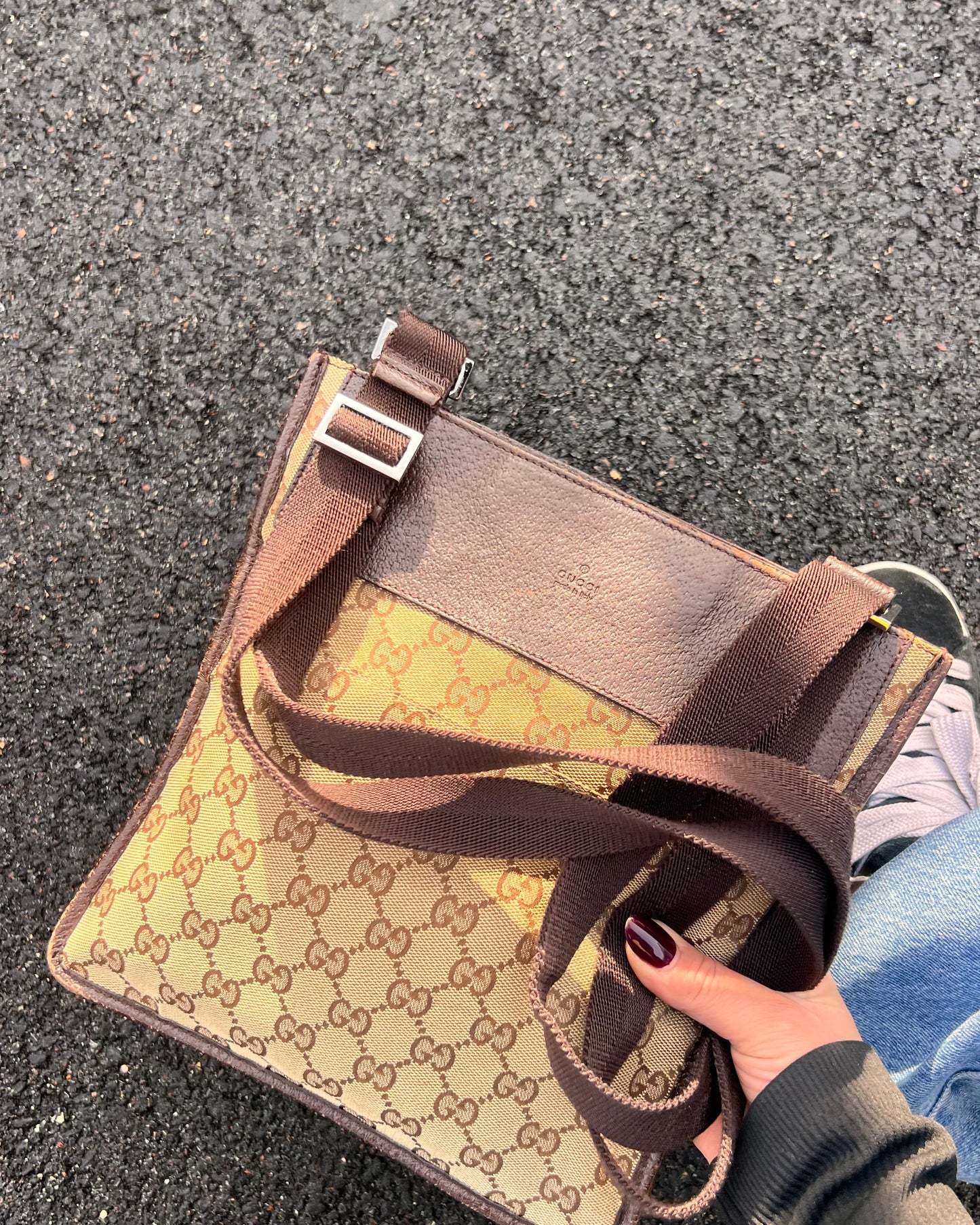 Borsa a tracolla gucci monogram