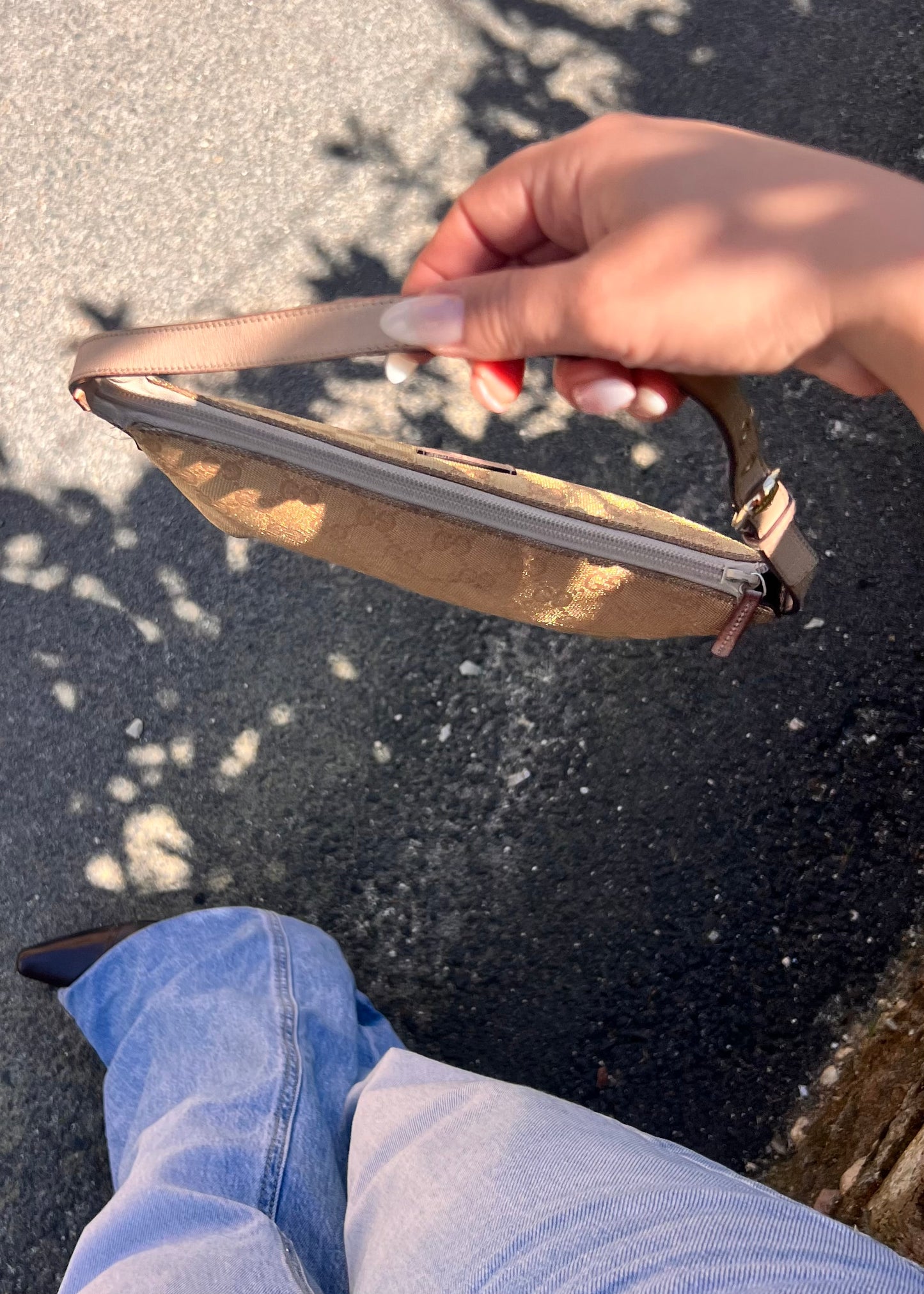 Baguette gucci  GG Canvas Edizione Speciale Cangiante