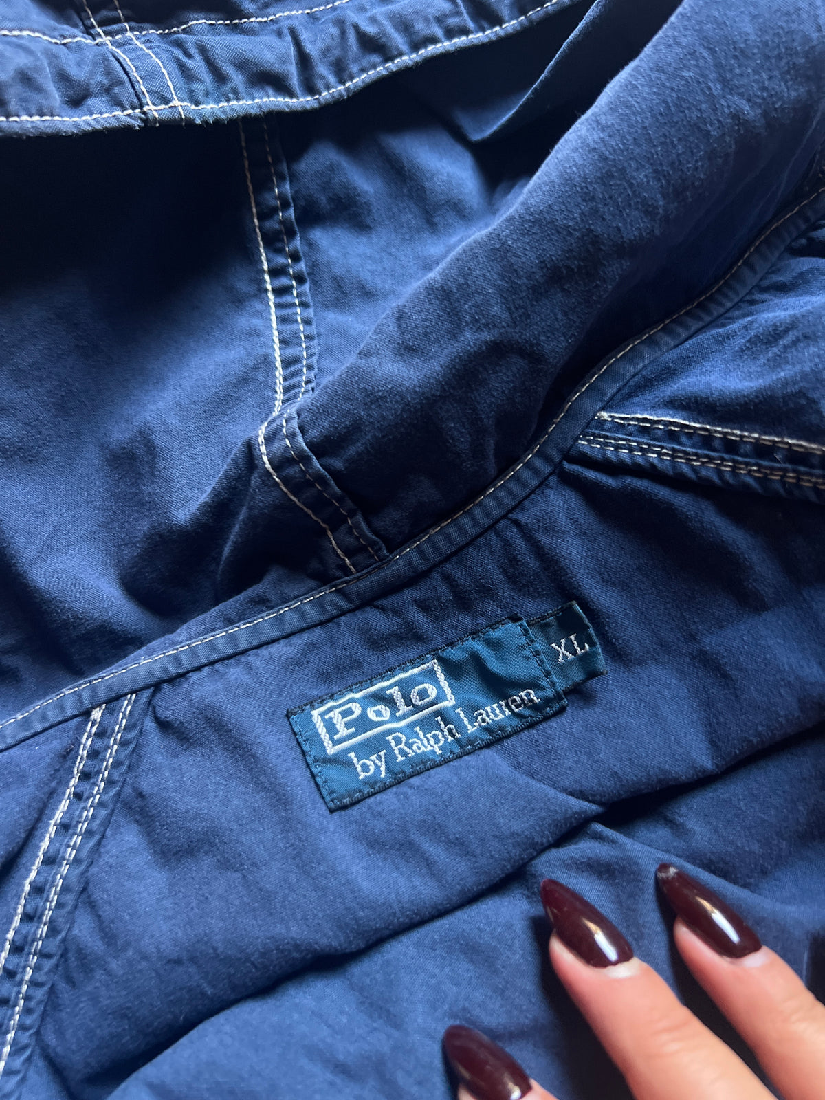 Super rara Giacca a Vento Ralph Lauren "Big Pony" - Taglia XL