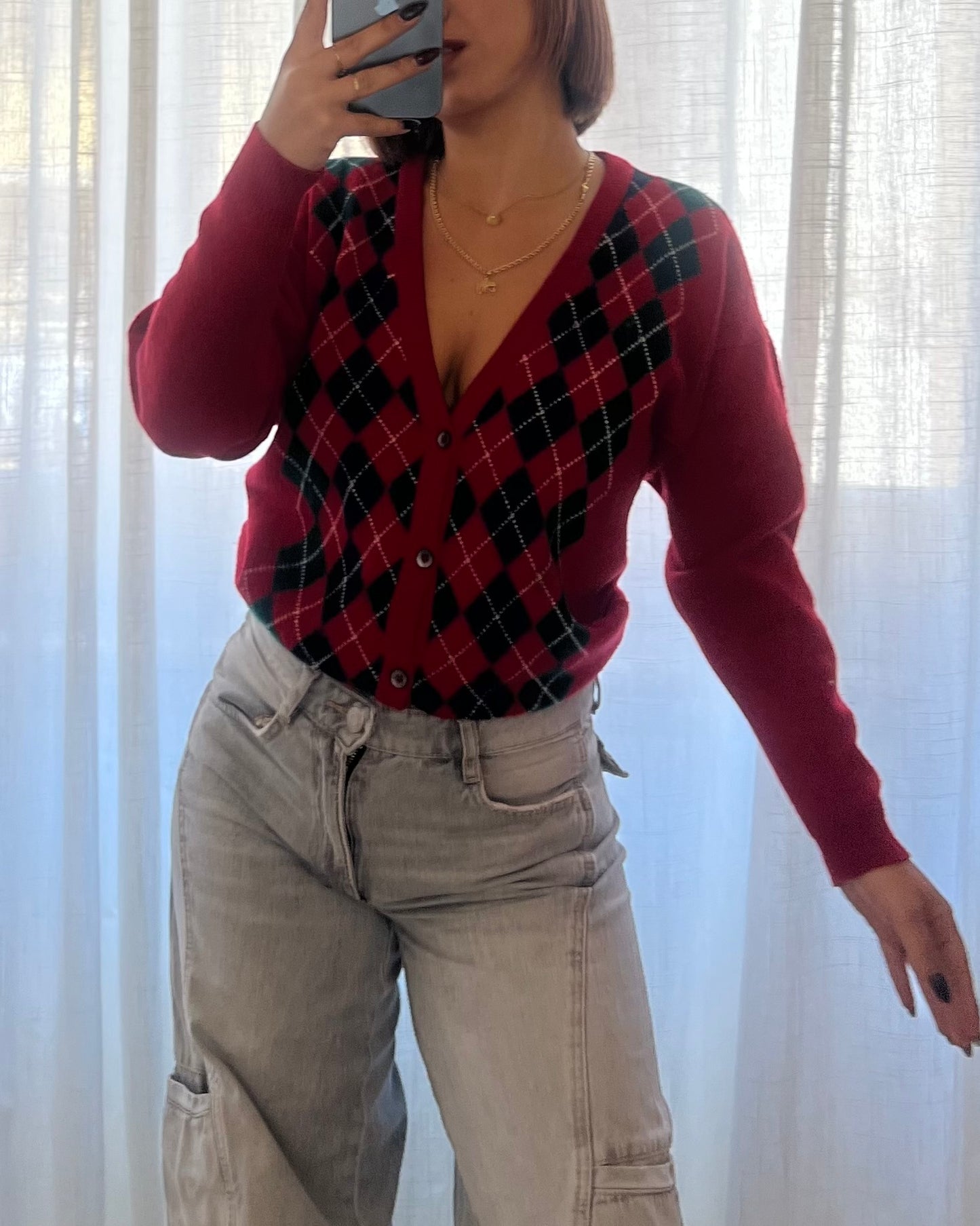 Cardigan Burberry in lana