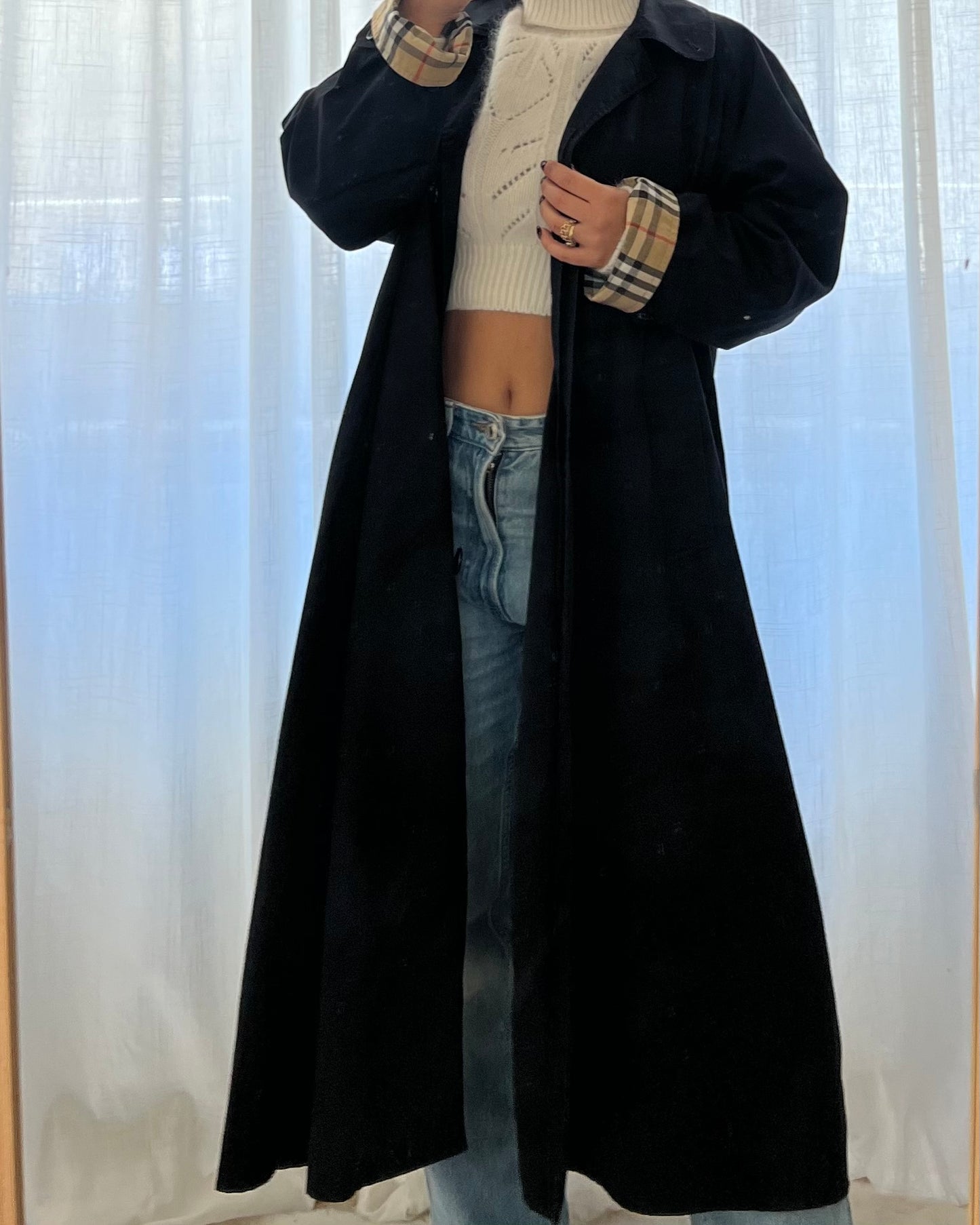Trench Burberry check