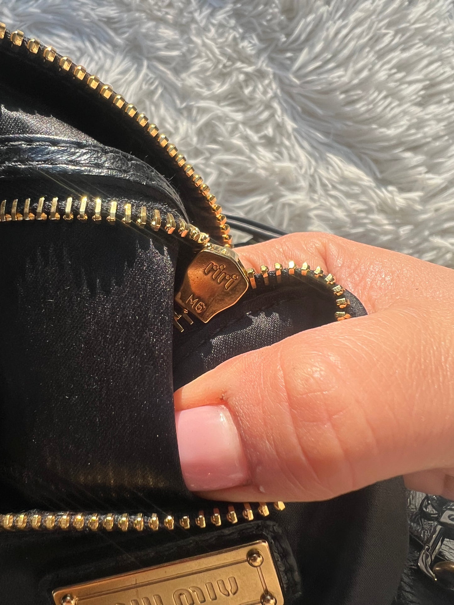 Maxi bowling Bag Miu Miu