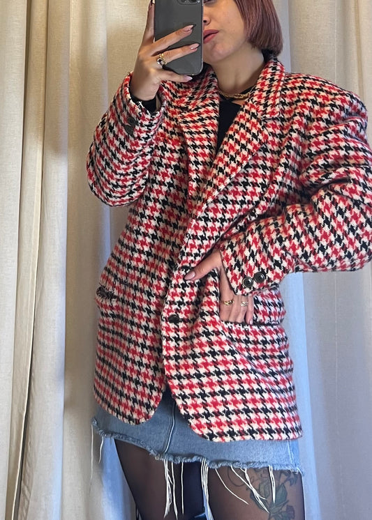 Blazer vintage in lana