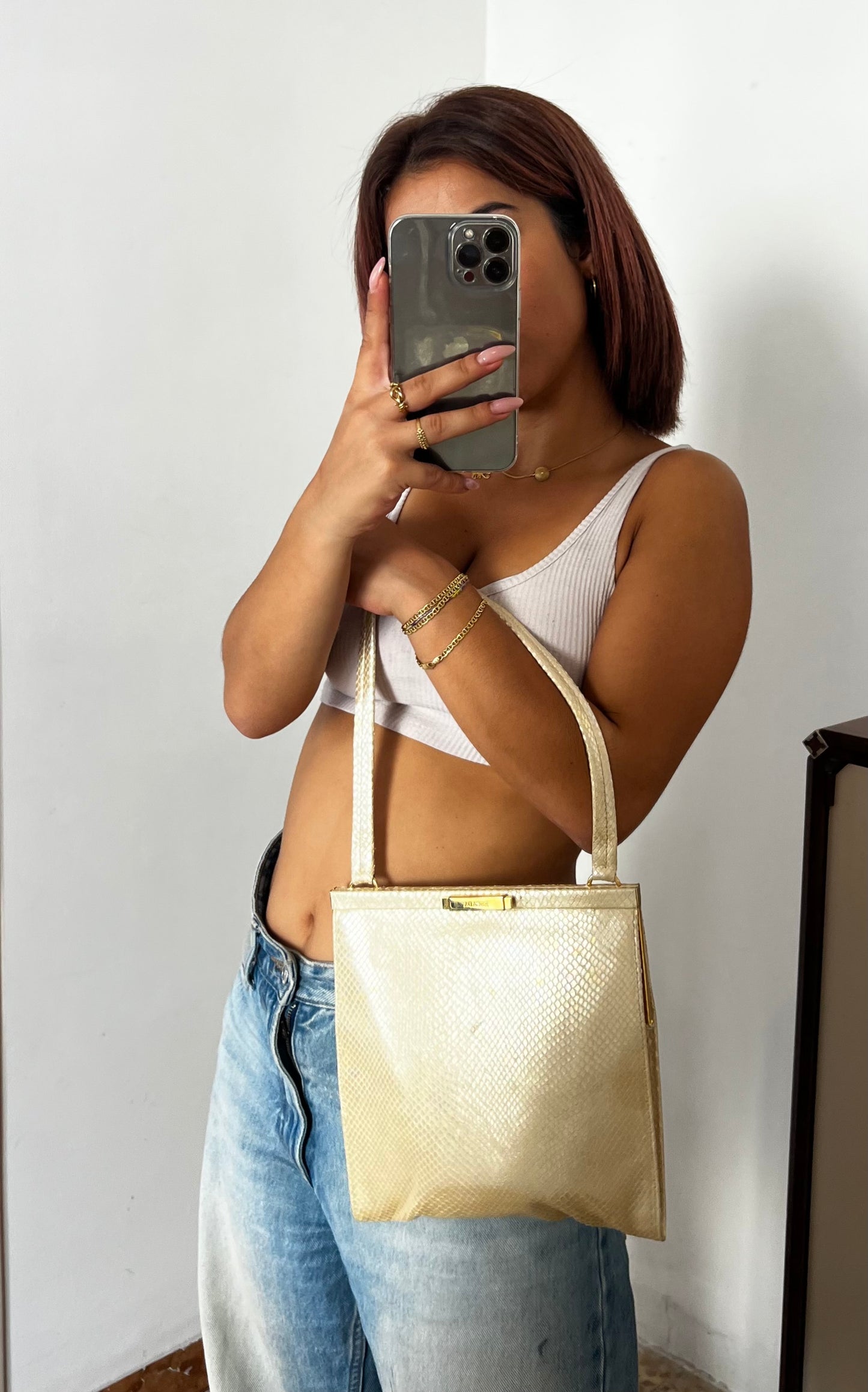 Borsa Escada in pitone