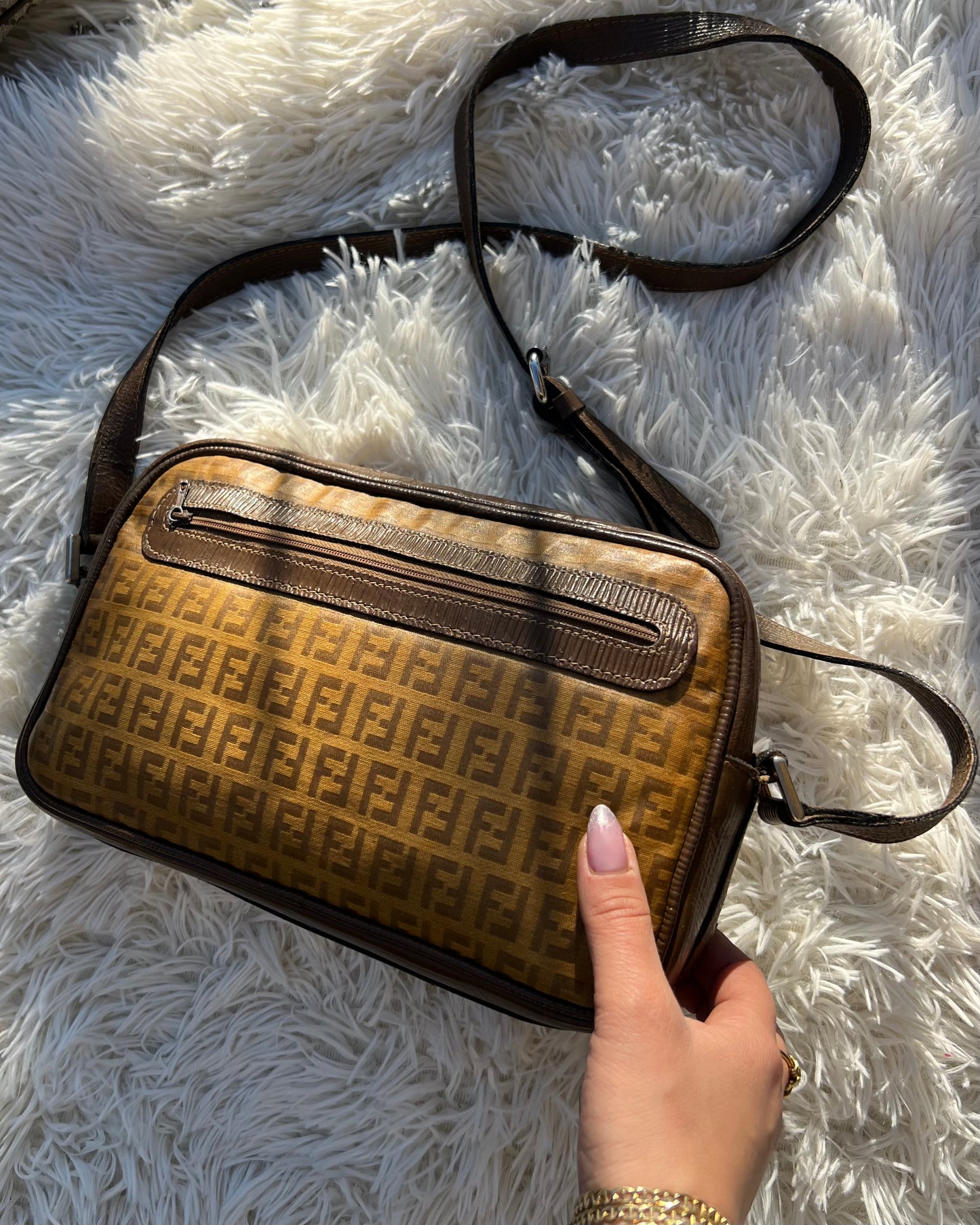 Borsa Fendi zucchino