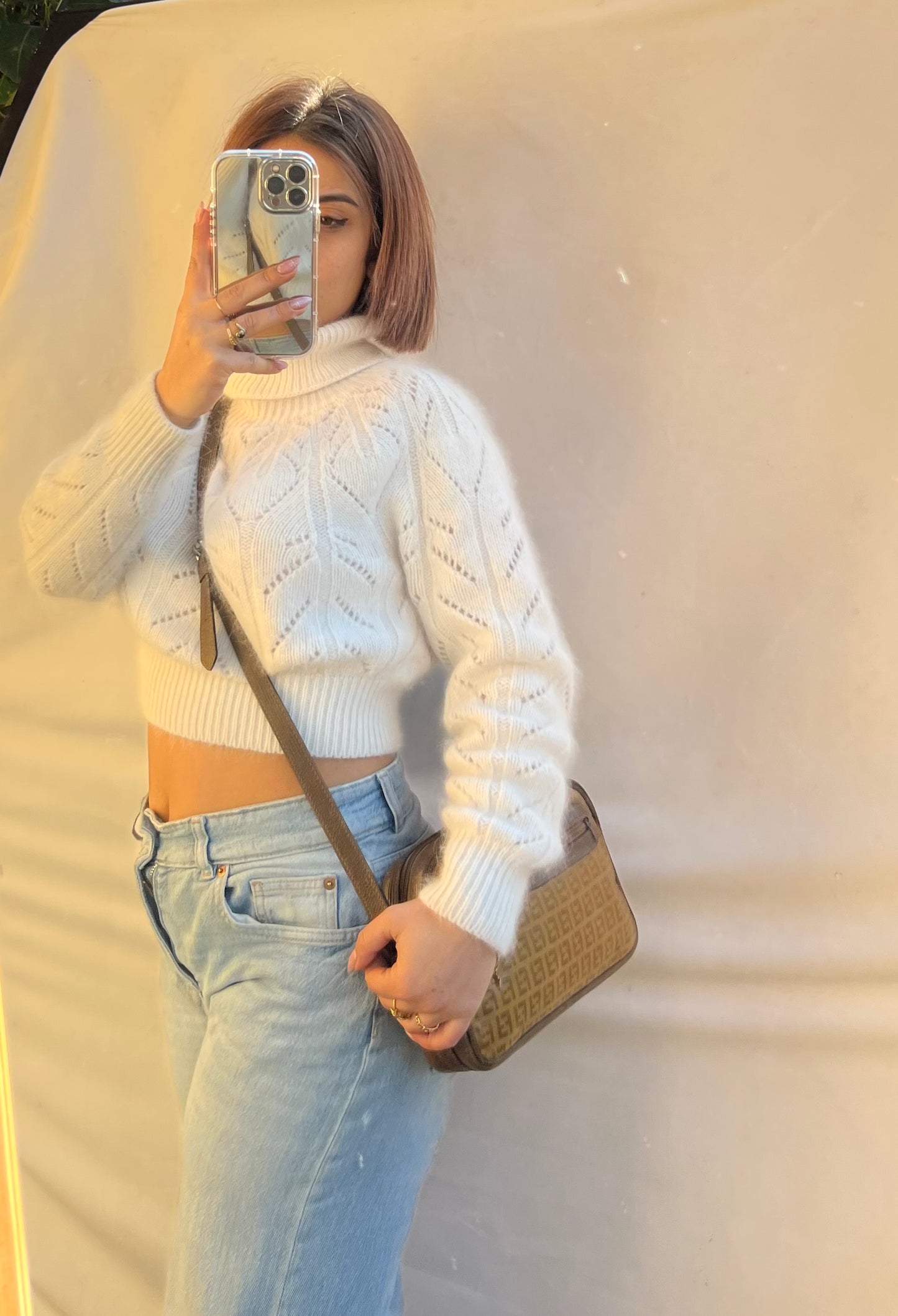 Borsa Fendi zucchino