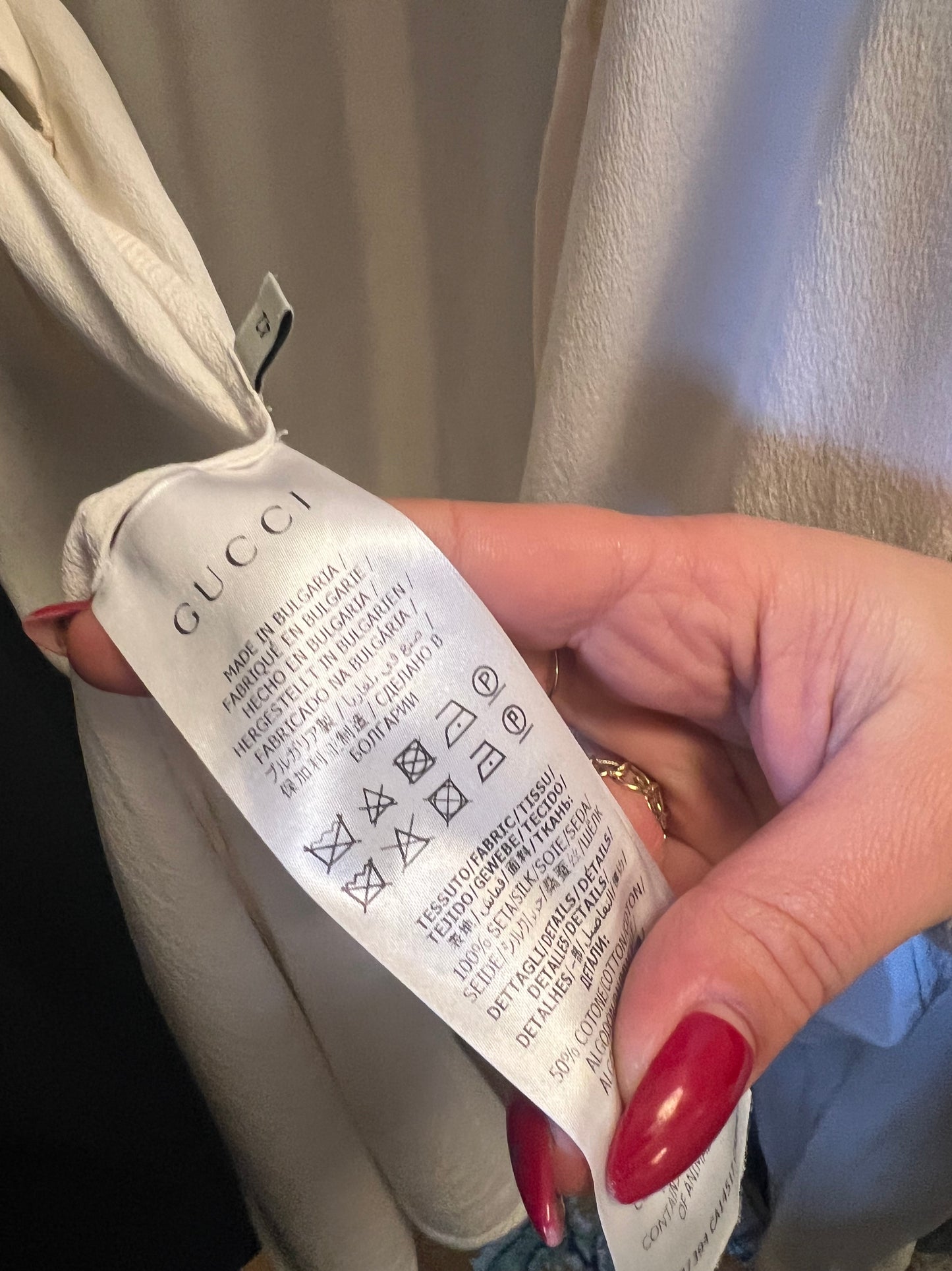 Camicia Gucci in seta