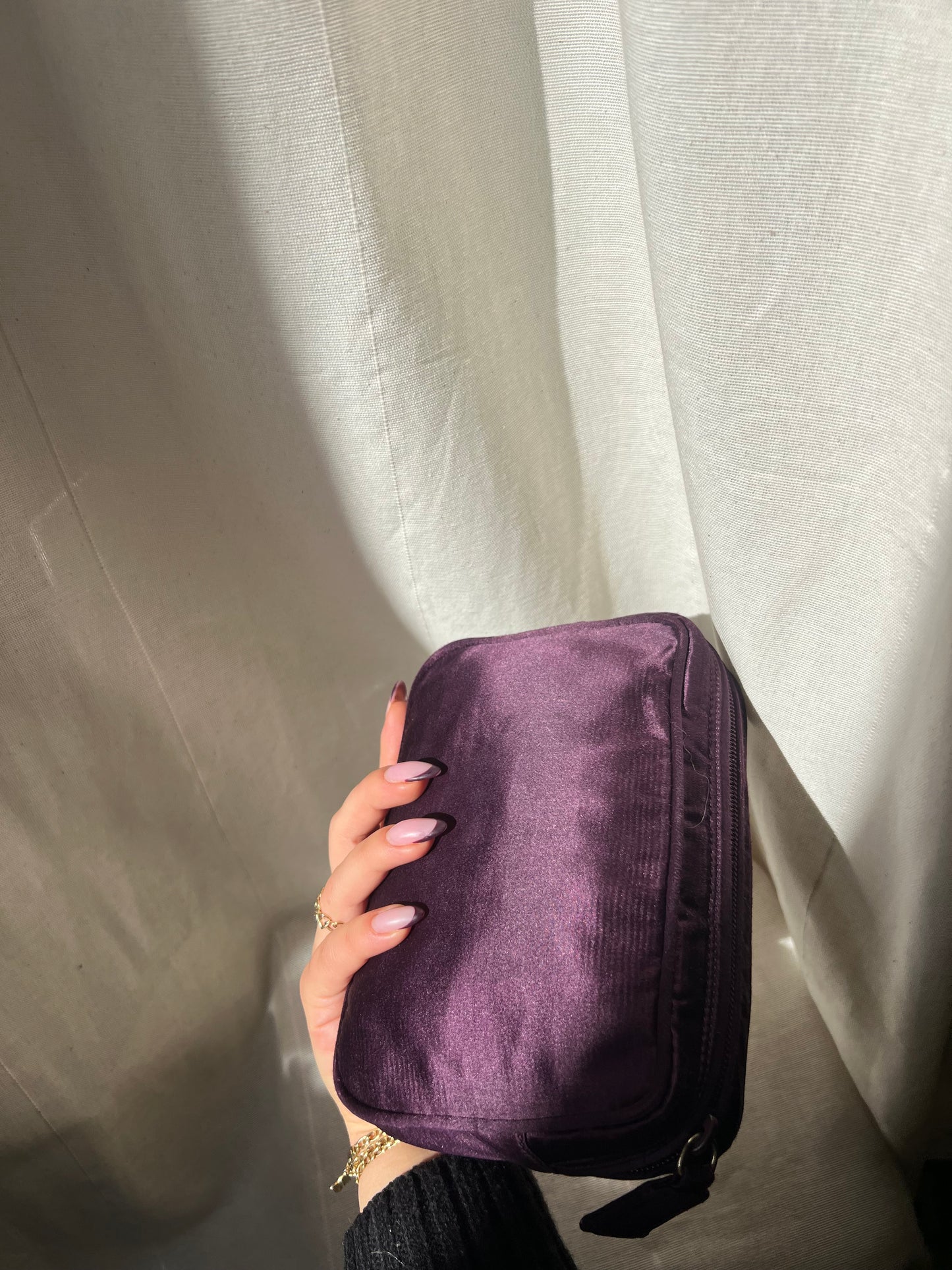Pochette Prada in seta