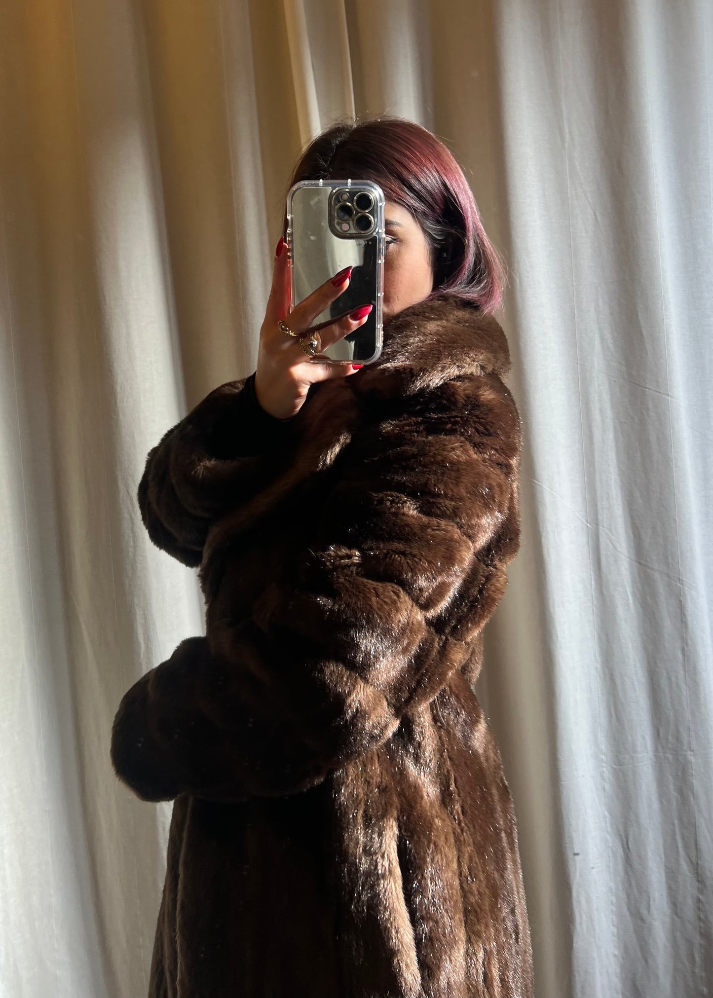 Eco pelliccia vintage