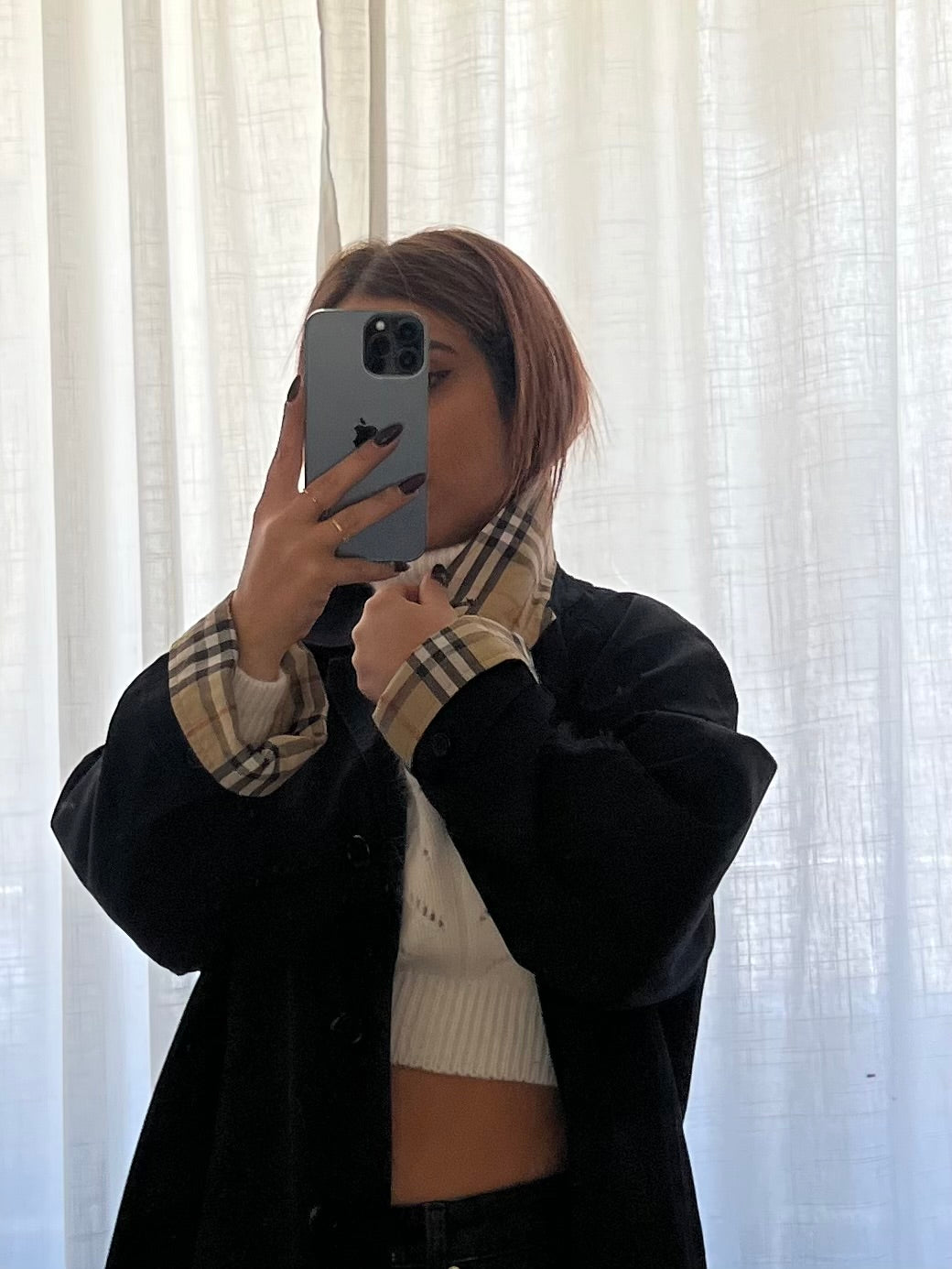 Trench Burberry check