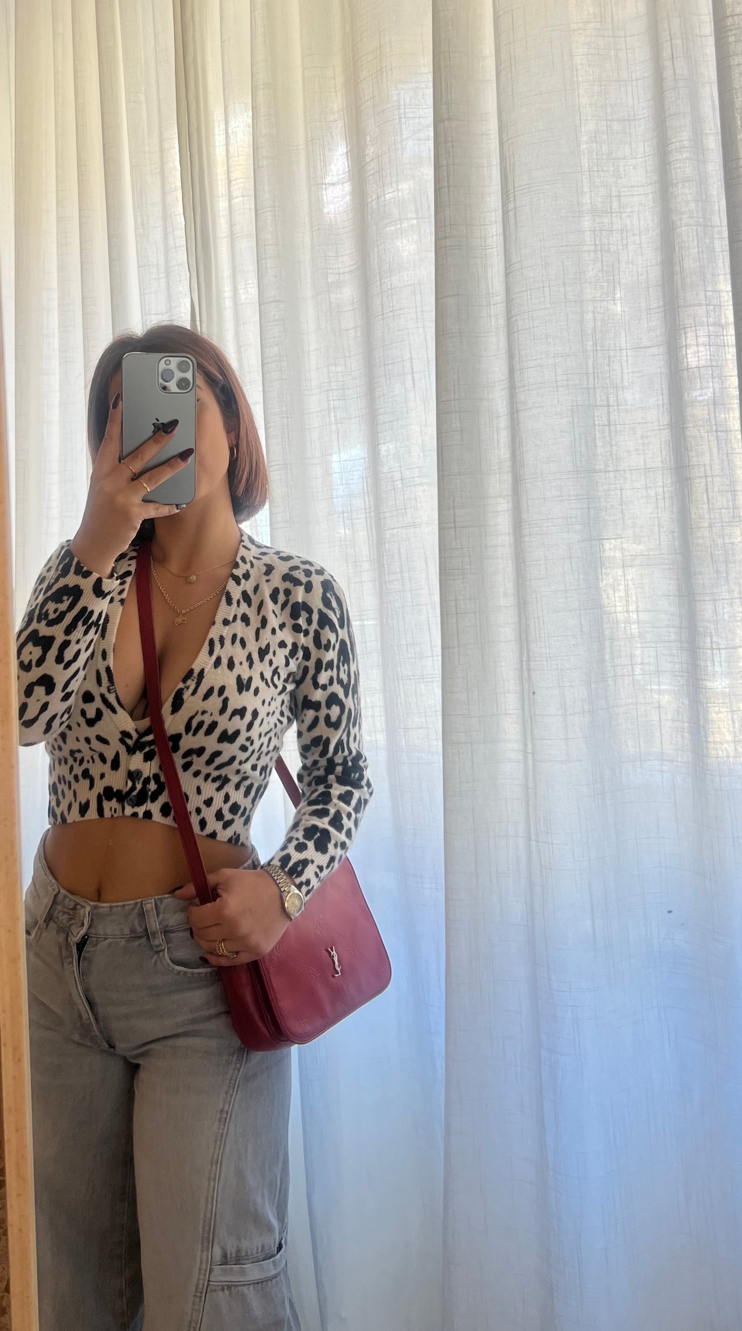 Super rare 70's Ysl Red bag