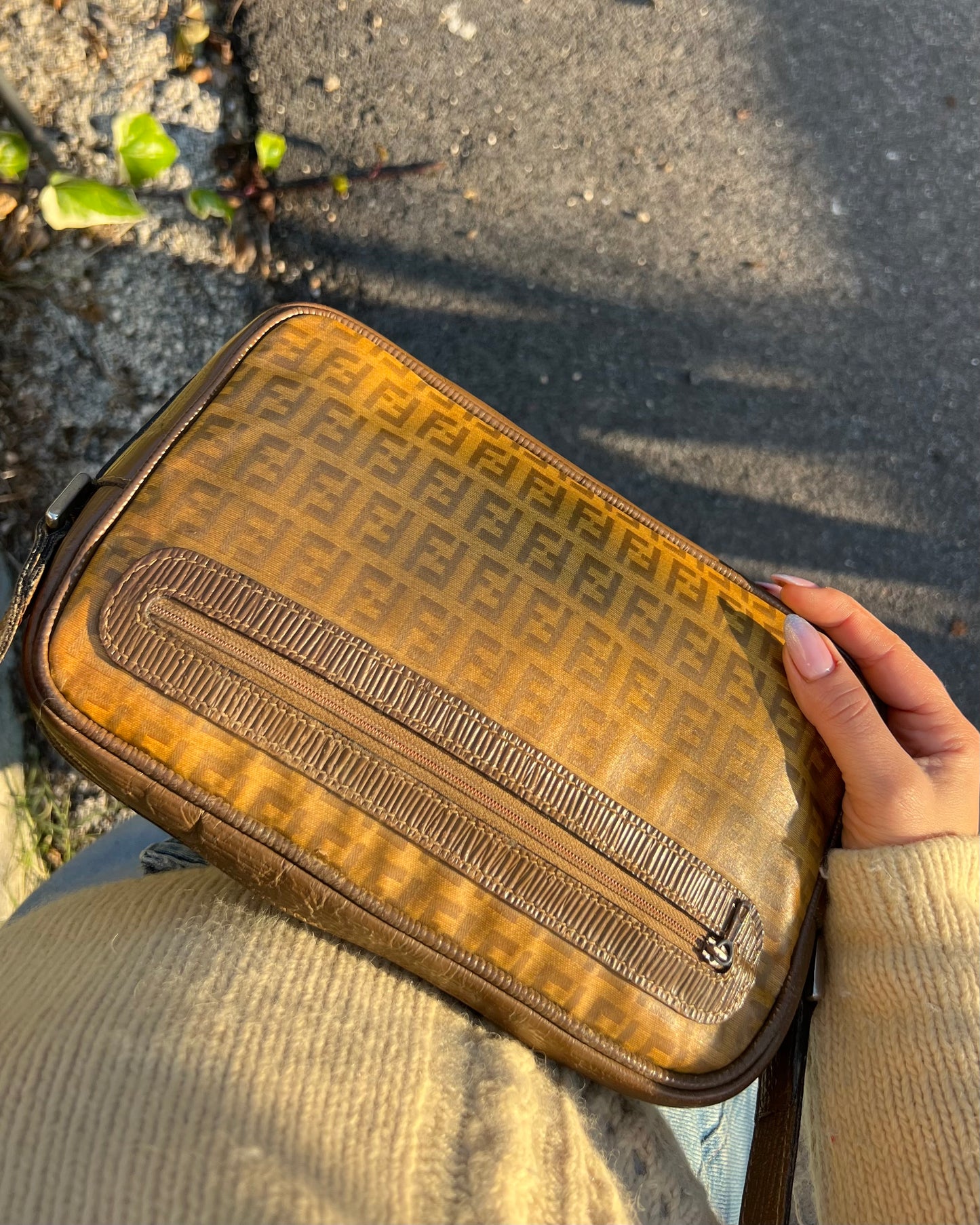 Borsa Fendi zucchino