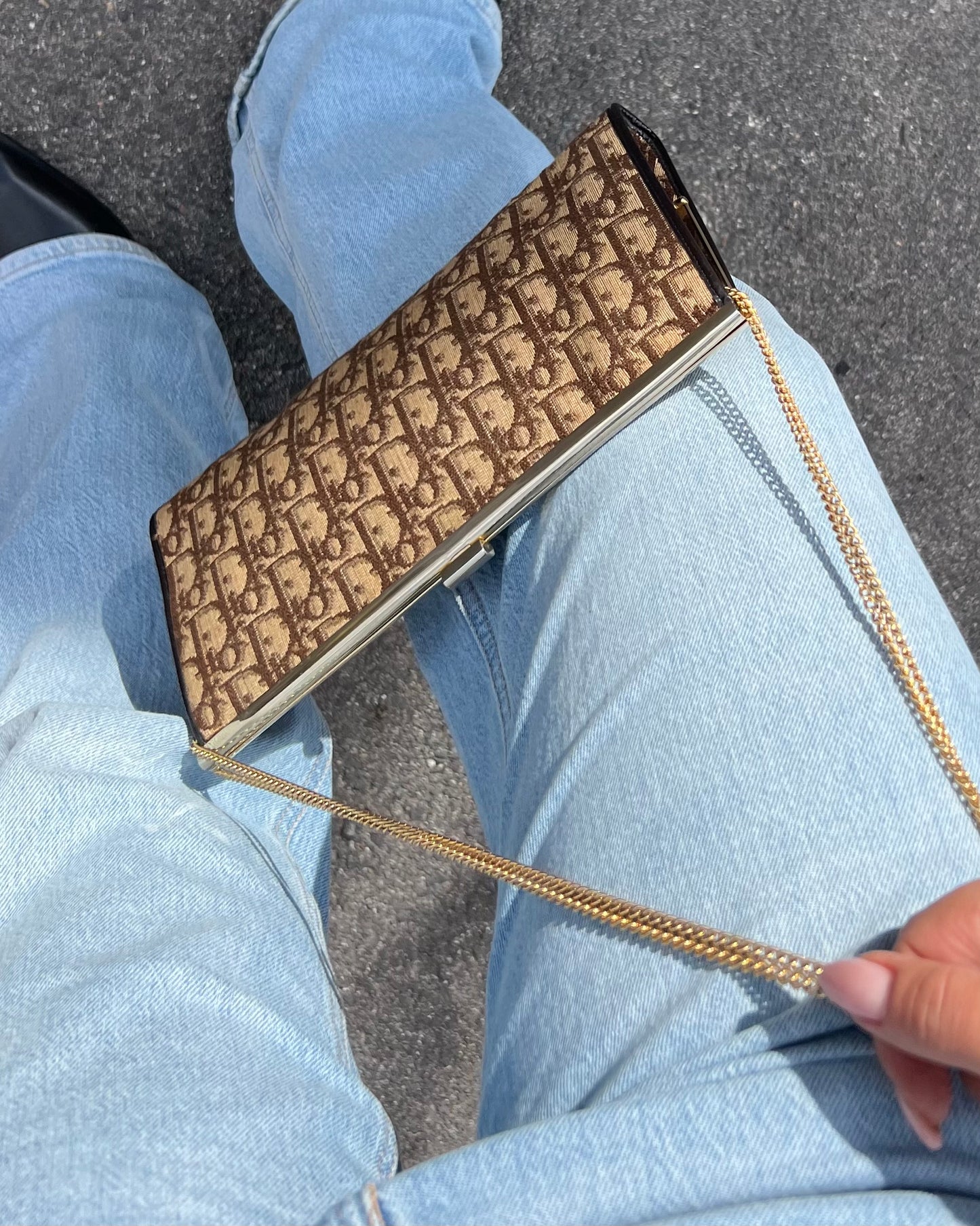 Clutch Dior vintage 1970