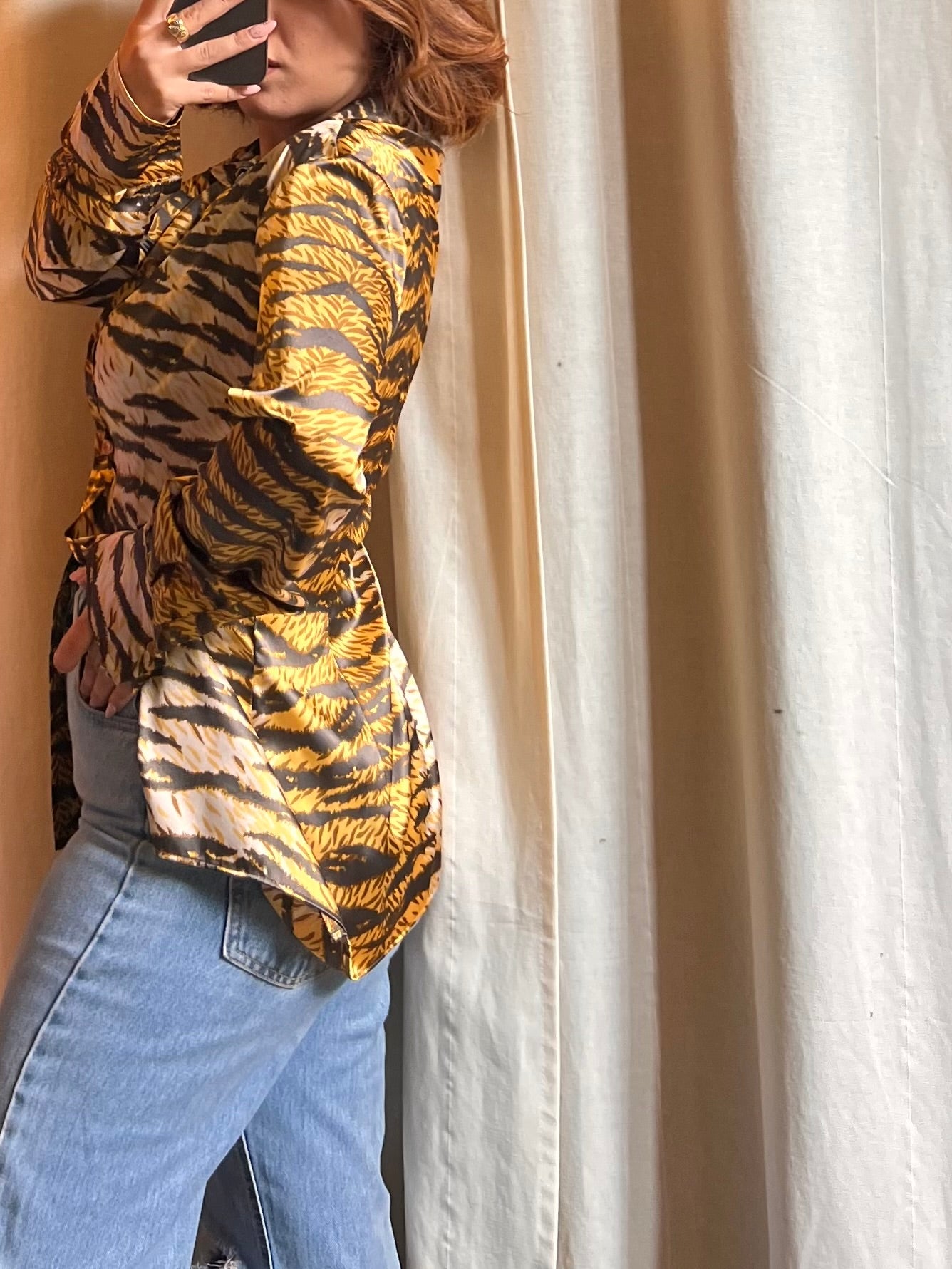 Camicia D&G Dolce & Gabbana - Stampa Animalier Tiger (Vintage)