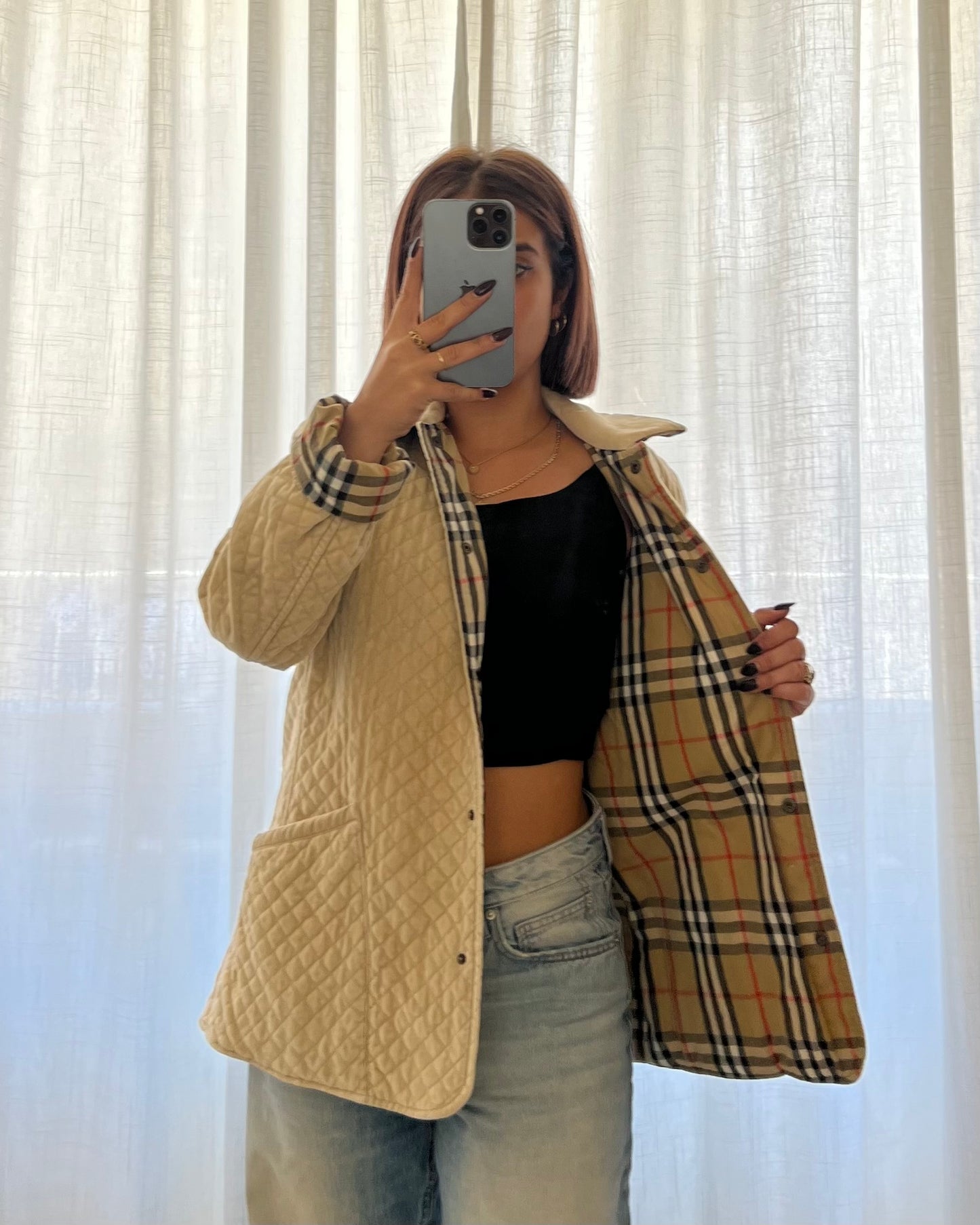 Giacca trapuntata Burberry