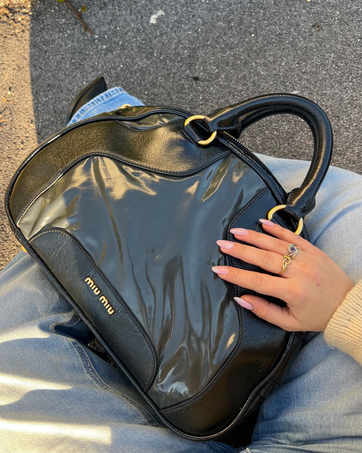 Maxi bowling Bag Miu Miu