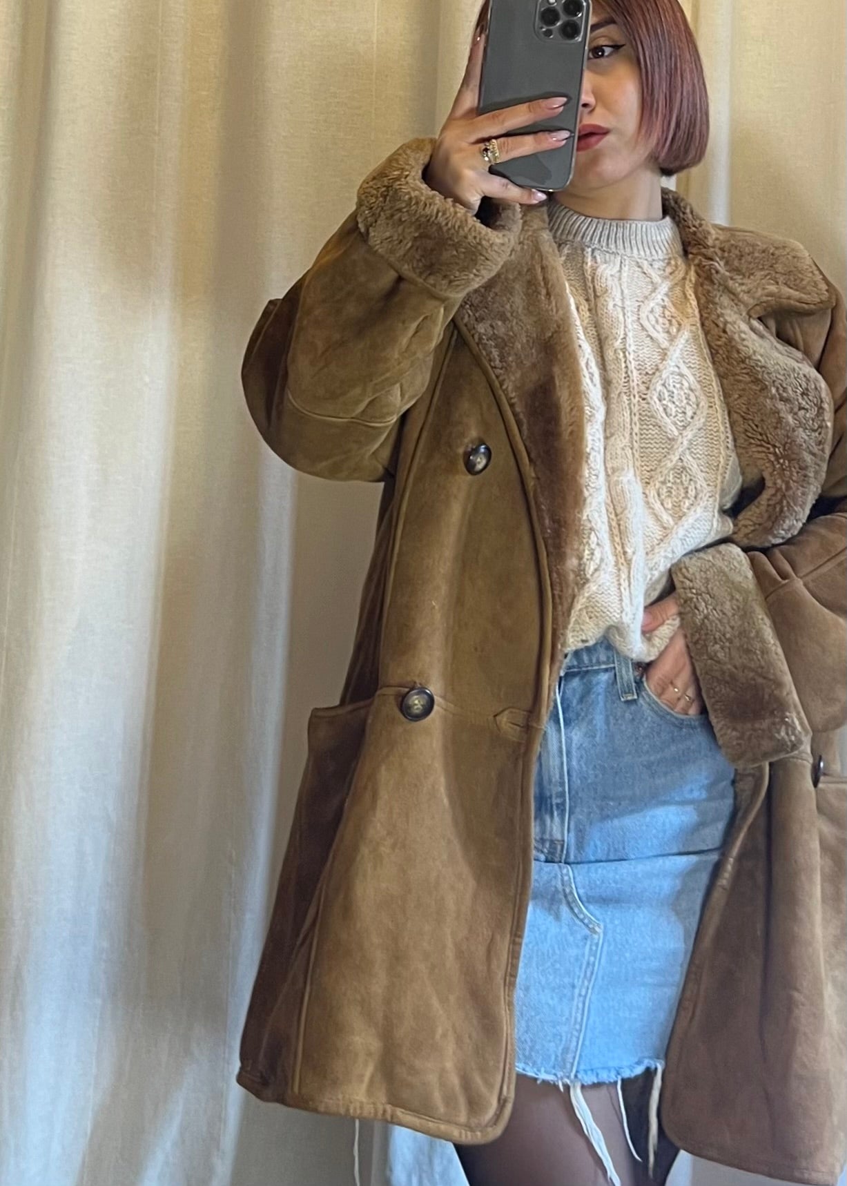 Shearling vintage