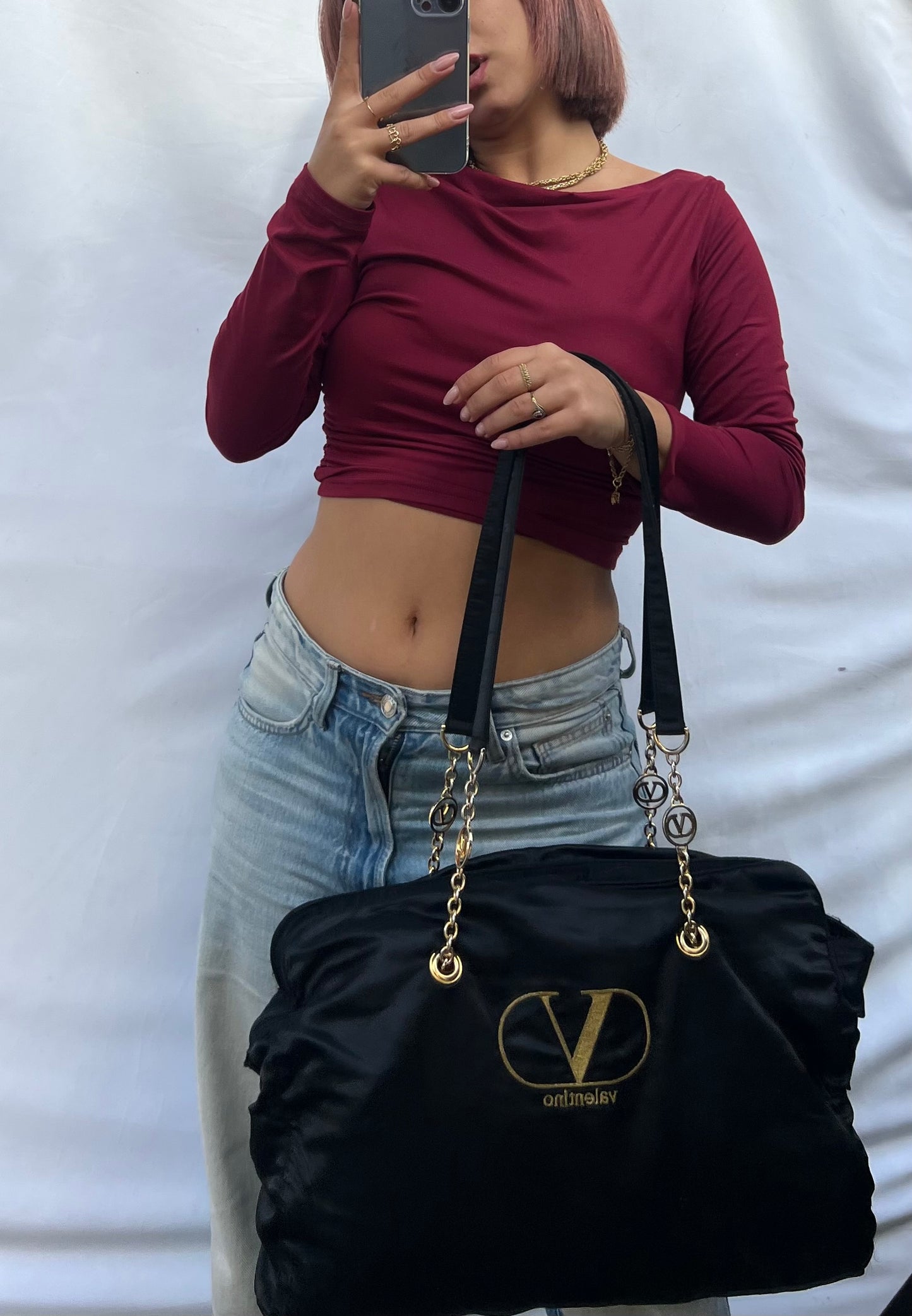 Maxi borsa Valentino vintage