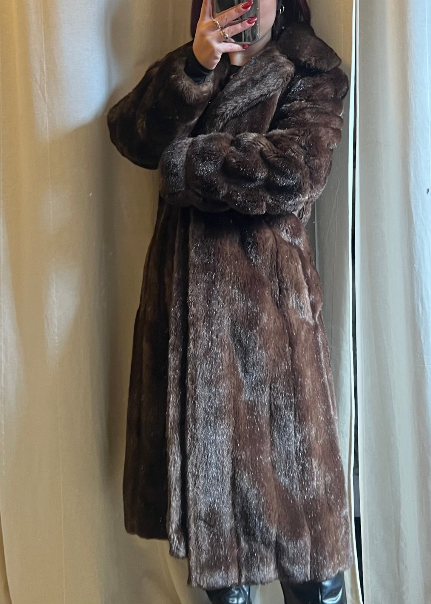 Eco pelliccia vintage