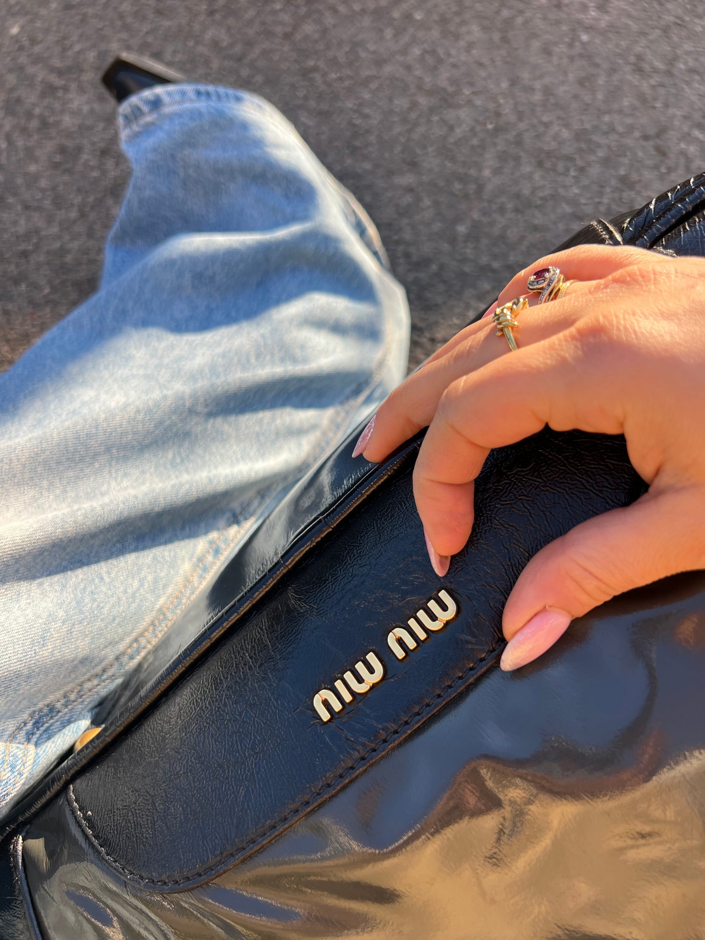 Maxi bowling Bag Miu Miu