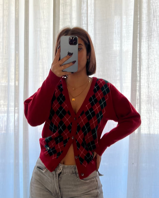Cardigan Burberry in lana