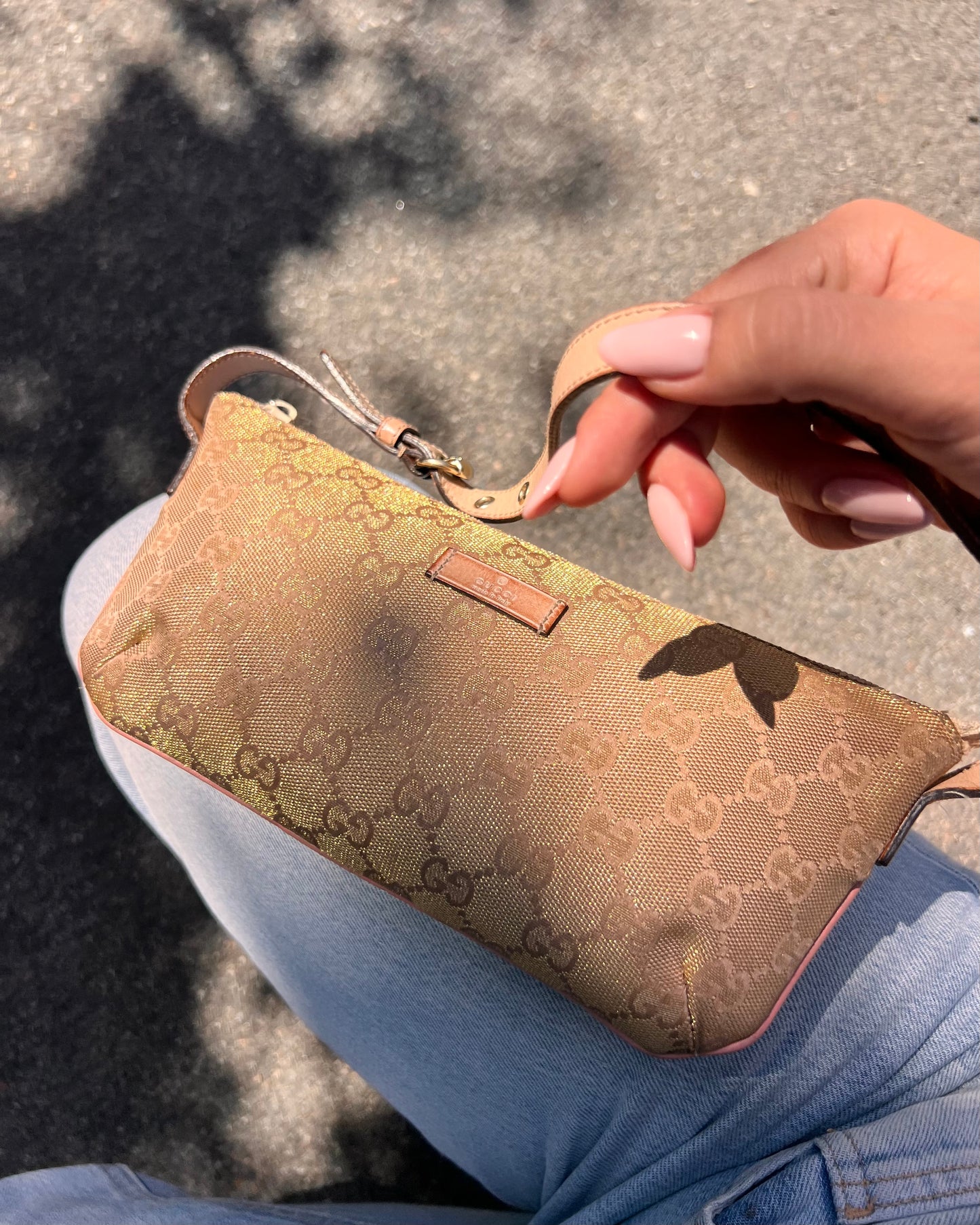 Baguette gucci  GG Canvas Edizione Speciale Cangiante