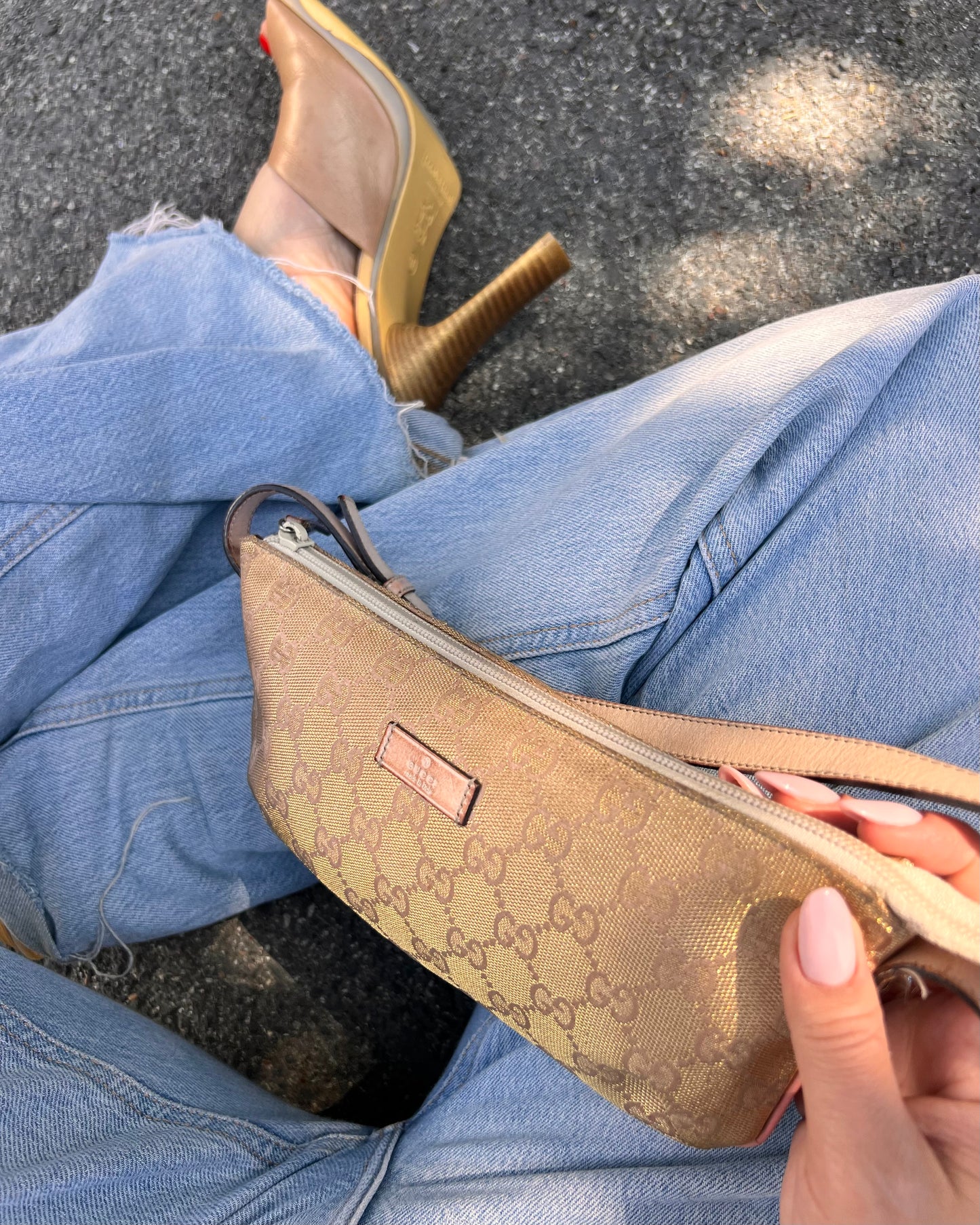 Baguette gucci  GG Canvas Edizione Speciale Cangiante