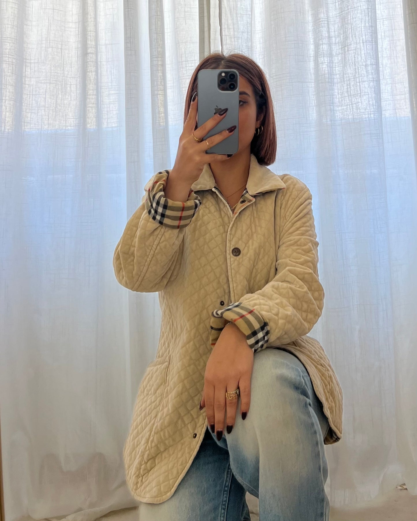 Giacca trapuntata Burberry