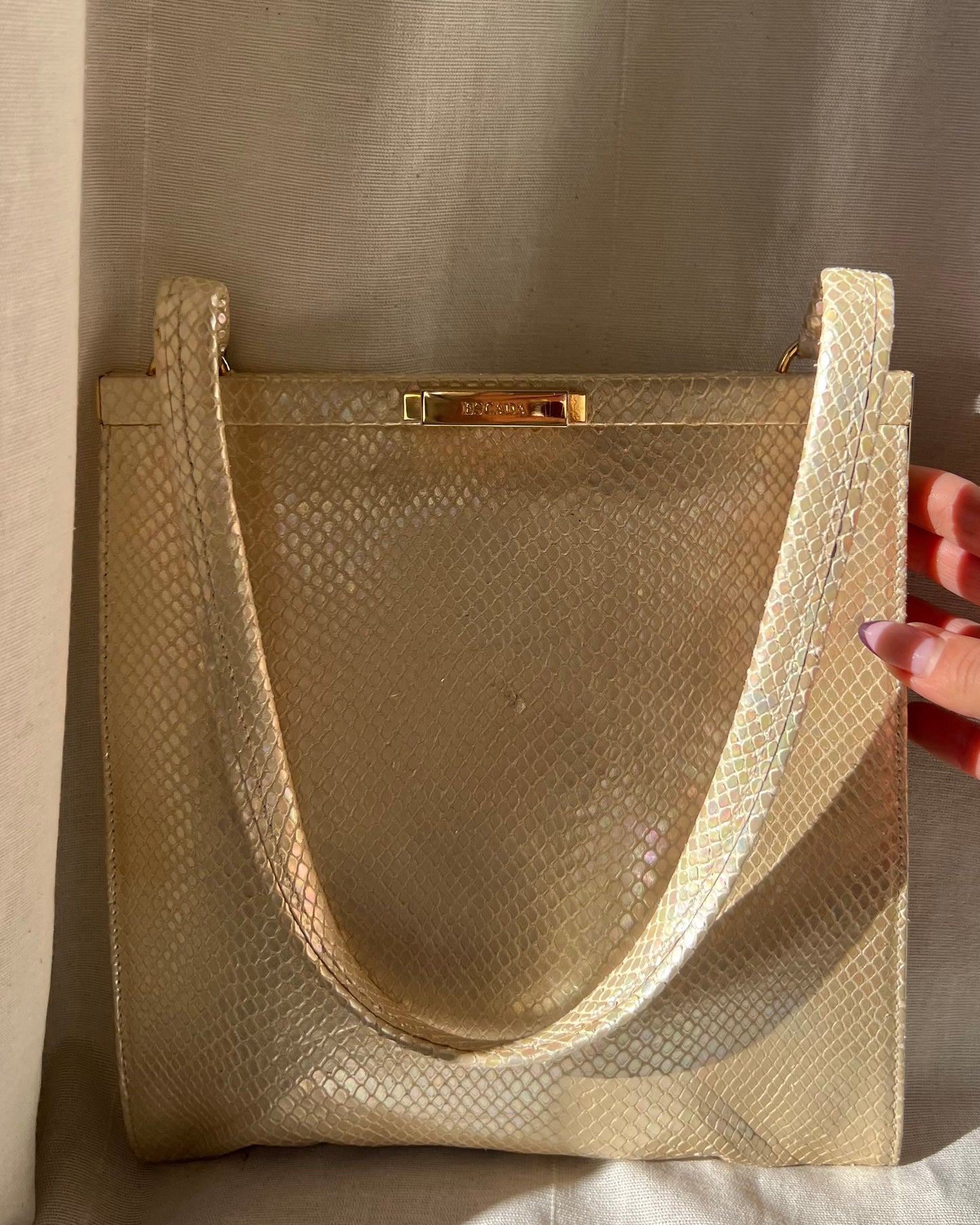 Borsa Escada in pitone