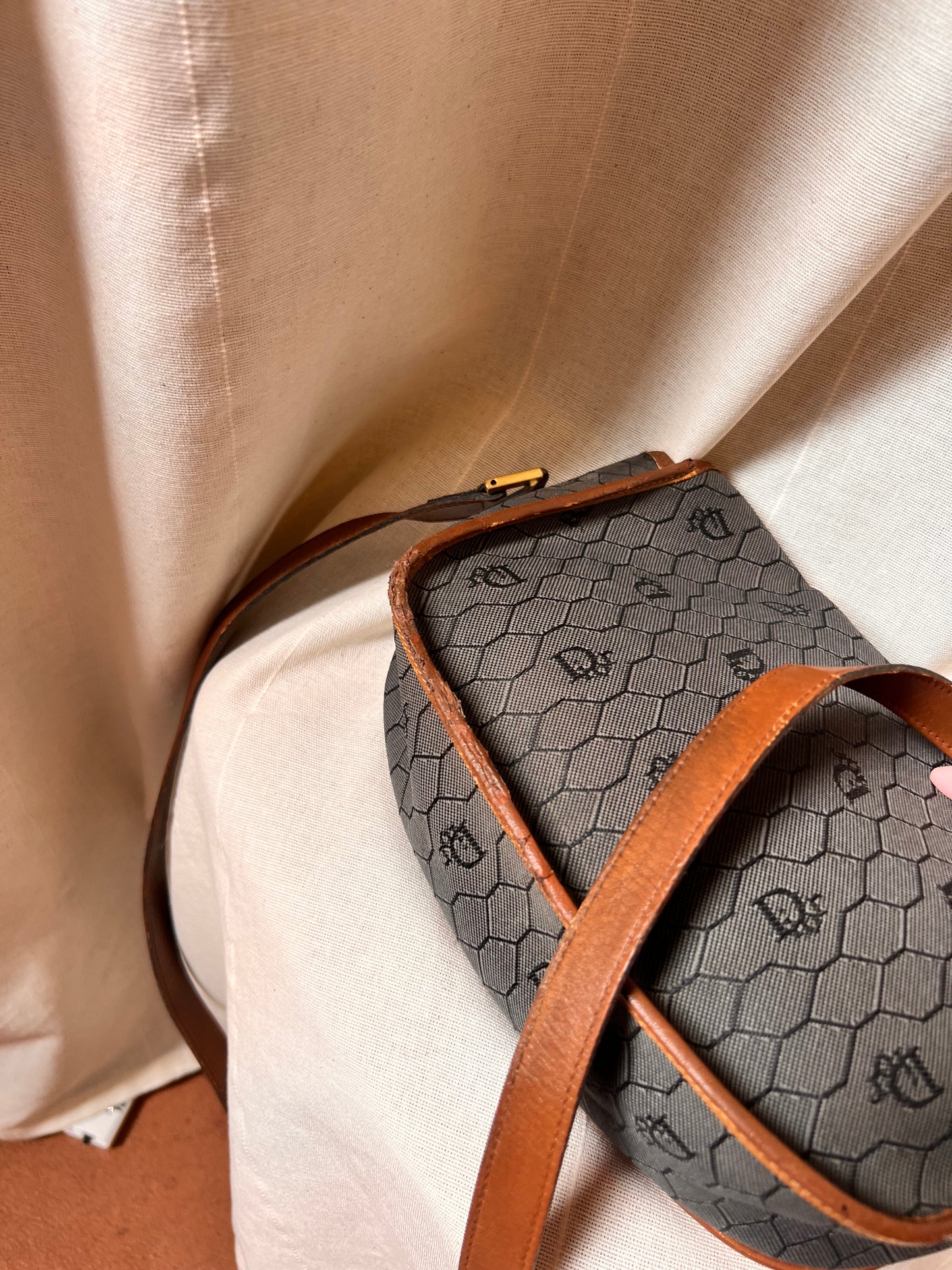 Borsa a Tracolla Christian Dior - Vintage honeycomb