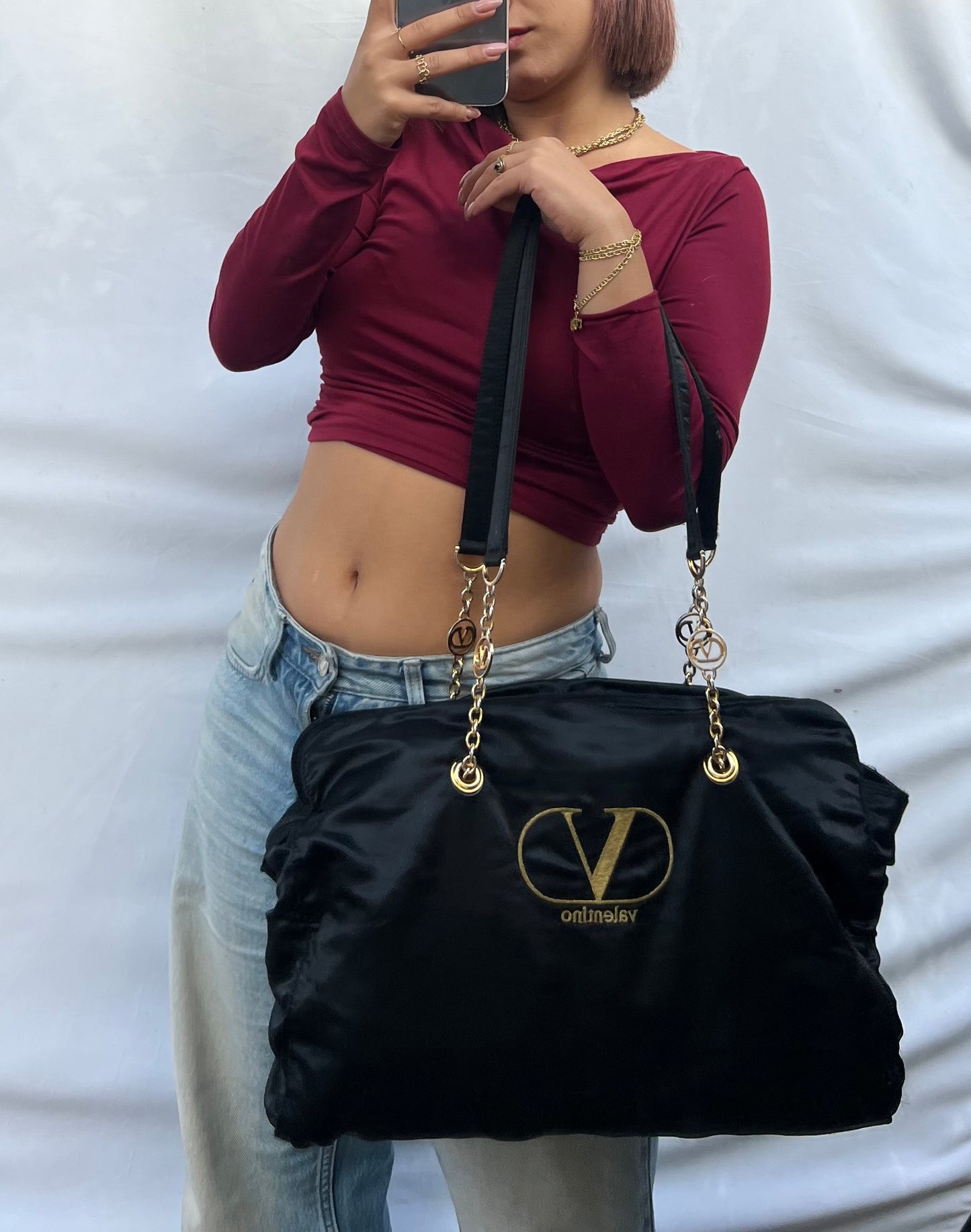 Maxi borsa Valentino vintage