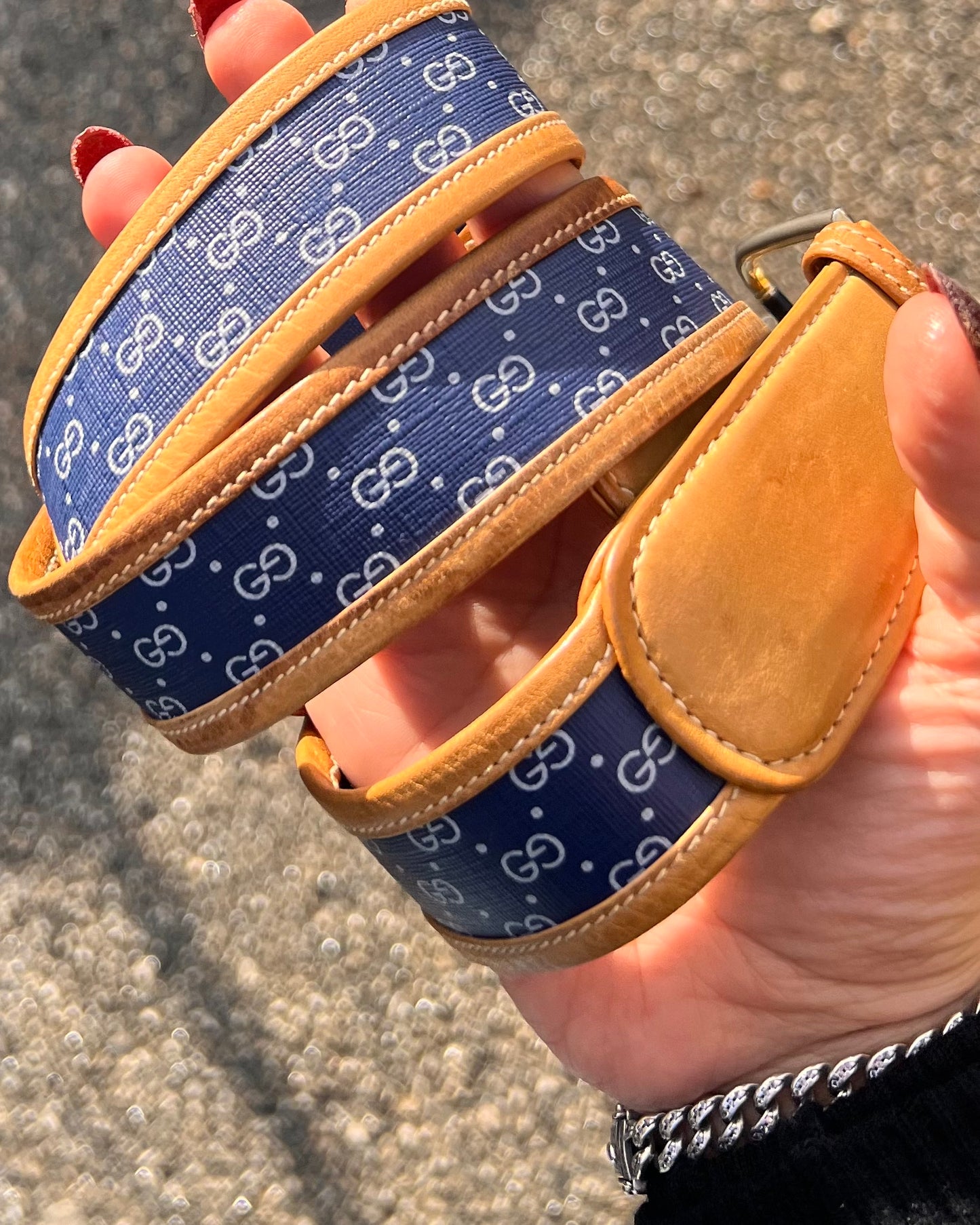 Cintura Gucci monogram Mini