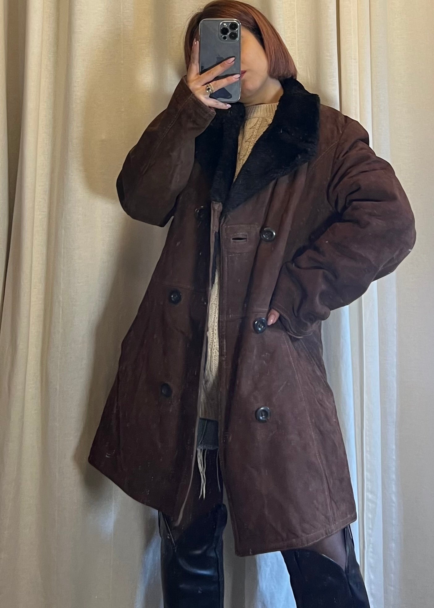 Shearling vintage