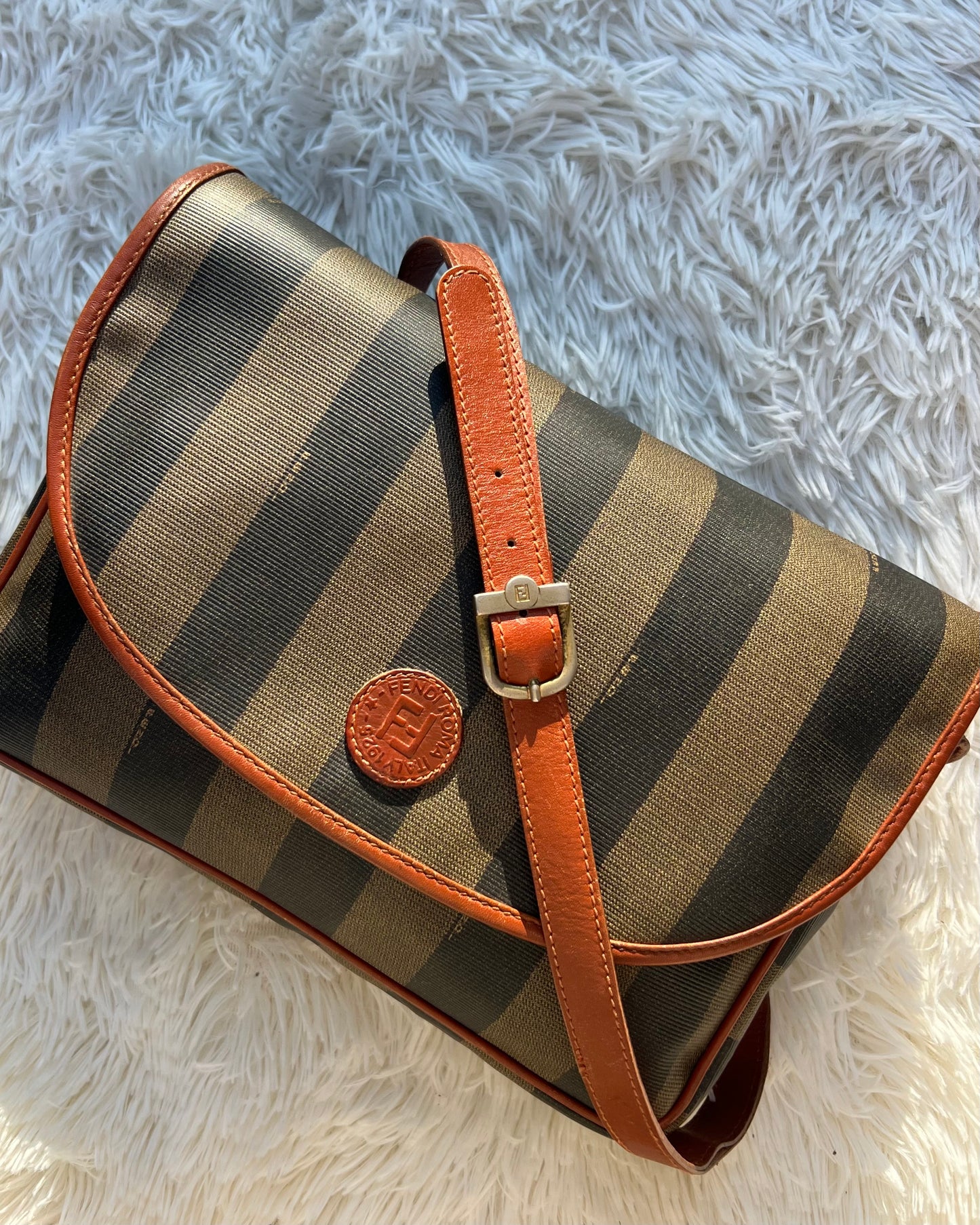 Fendi pecan crossbody