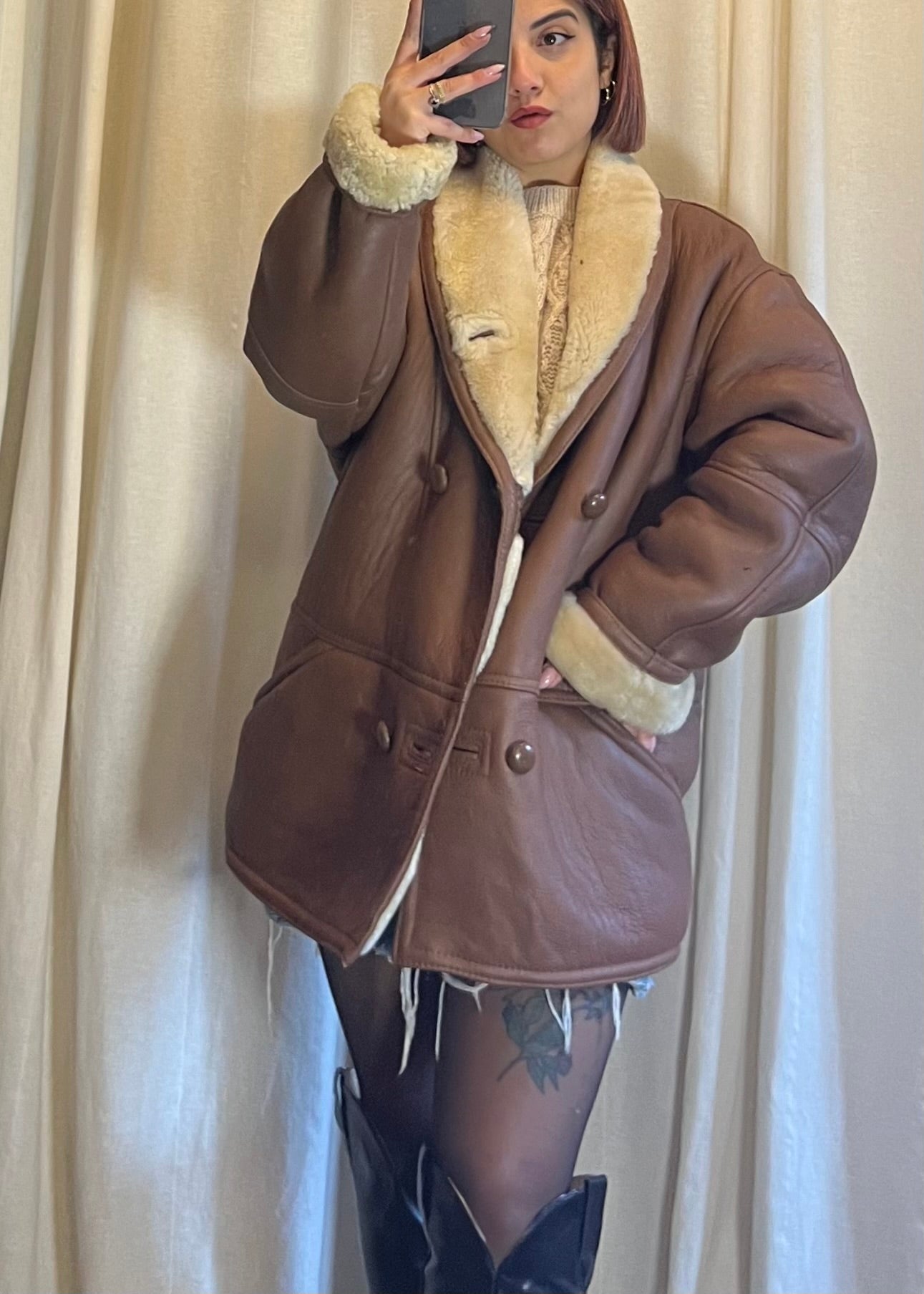 Shearling vintage
