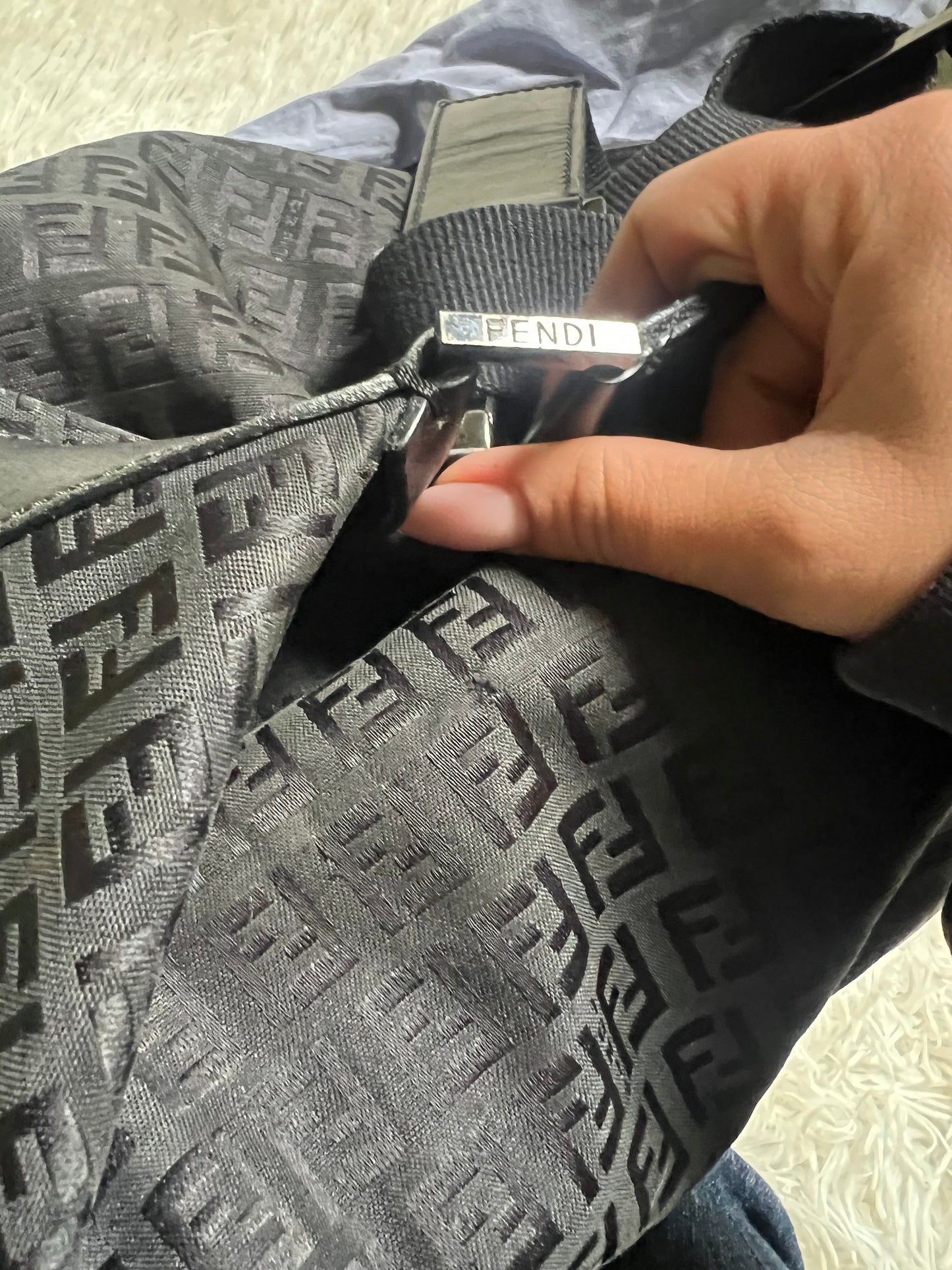 Borsa Fendi zucchino