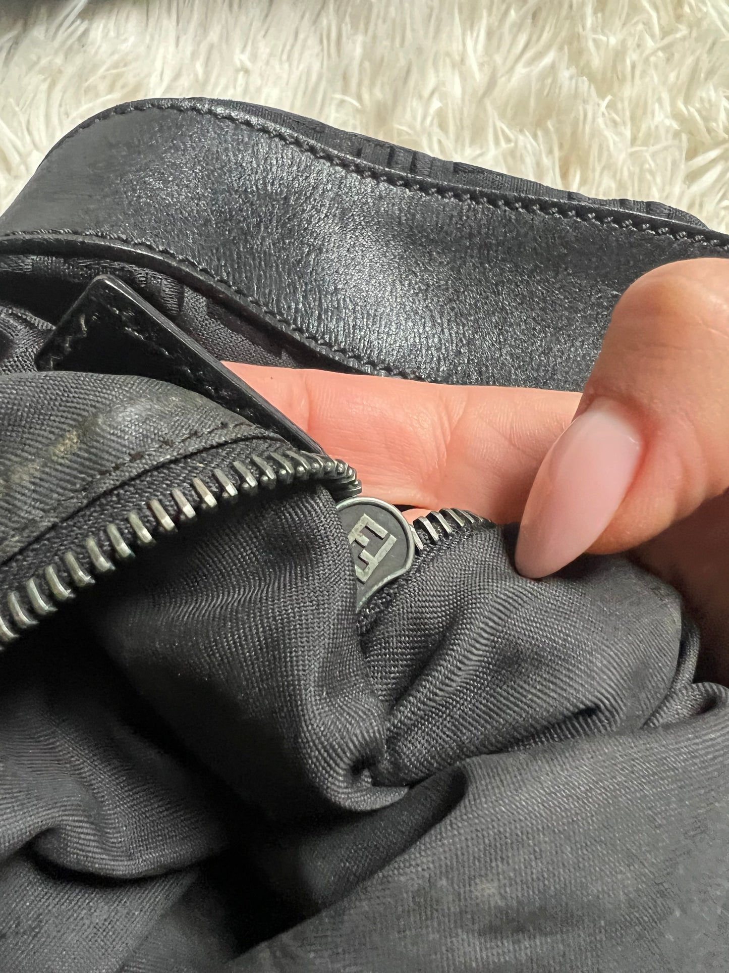 Borsa Fendi zucchino