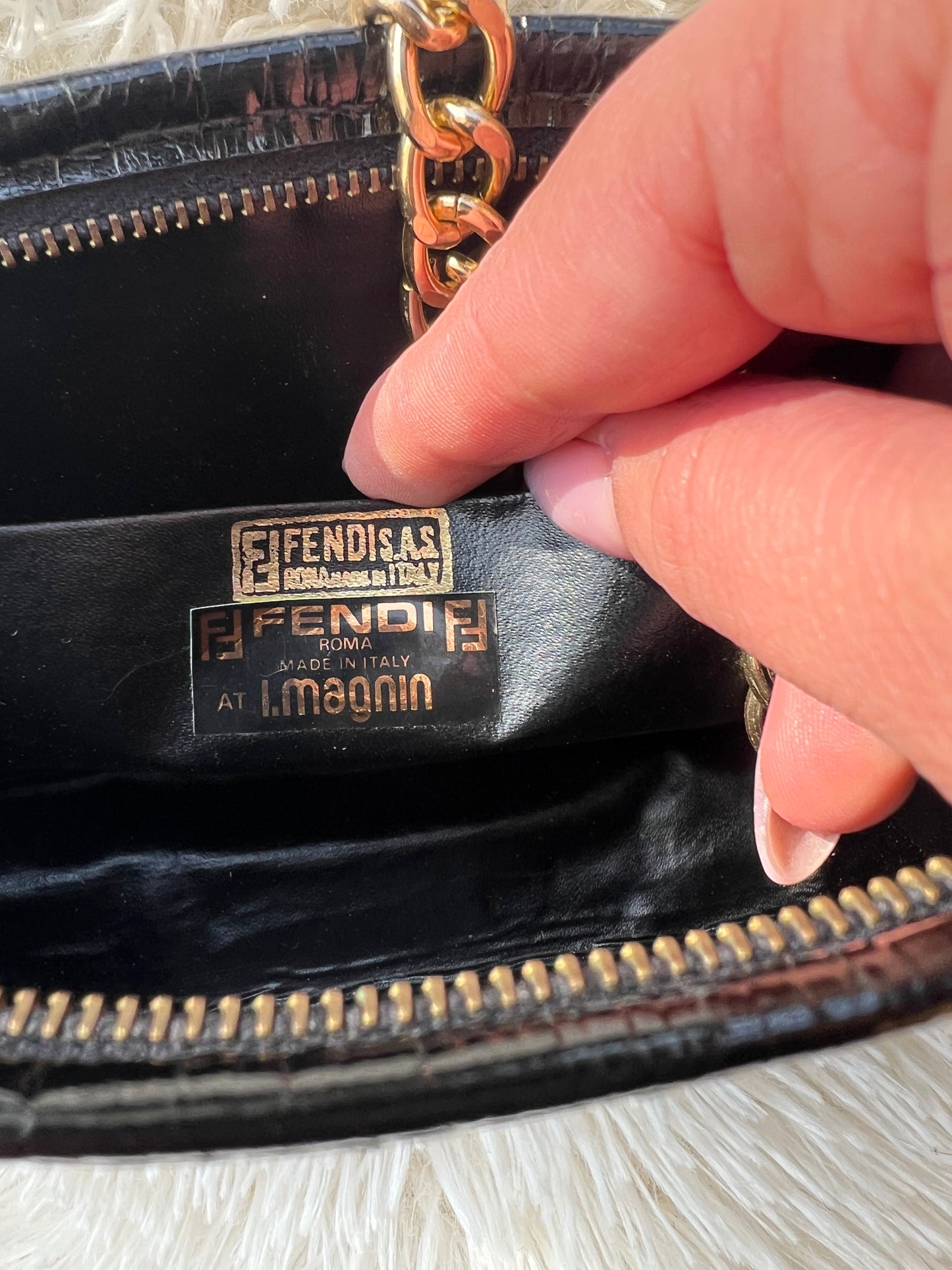 Borsa Fendi vintage zucca